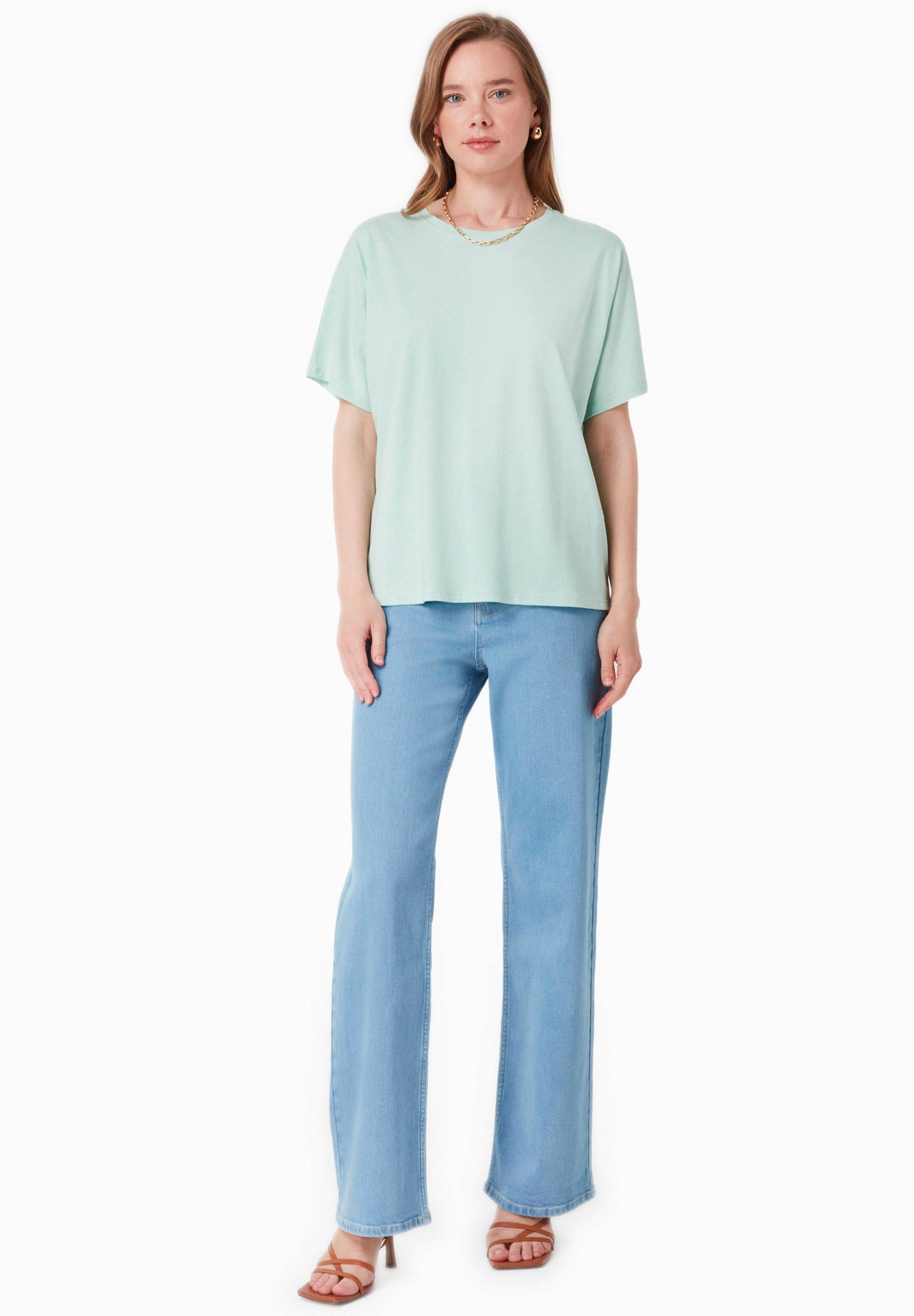 T-Shirt aus TENCEL™ Modal und Bio-Baumwolle