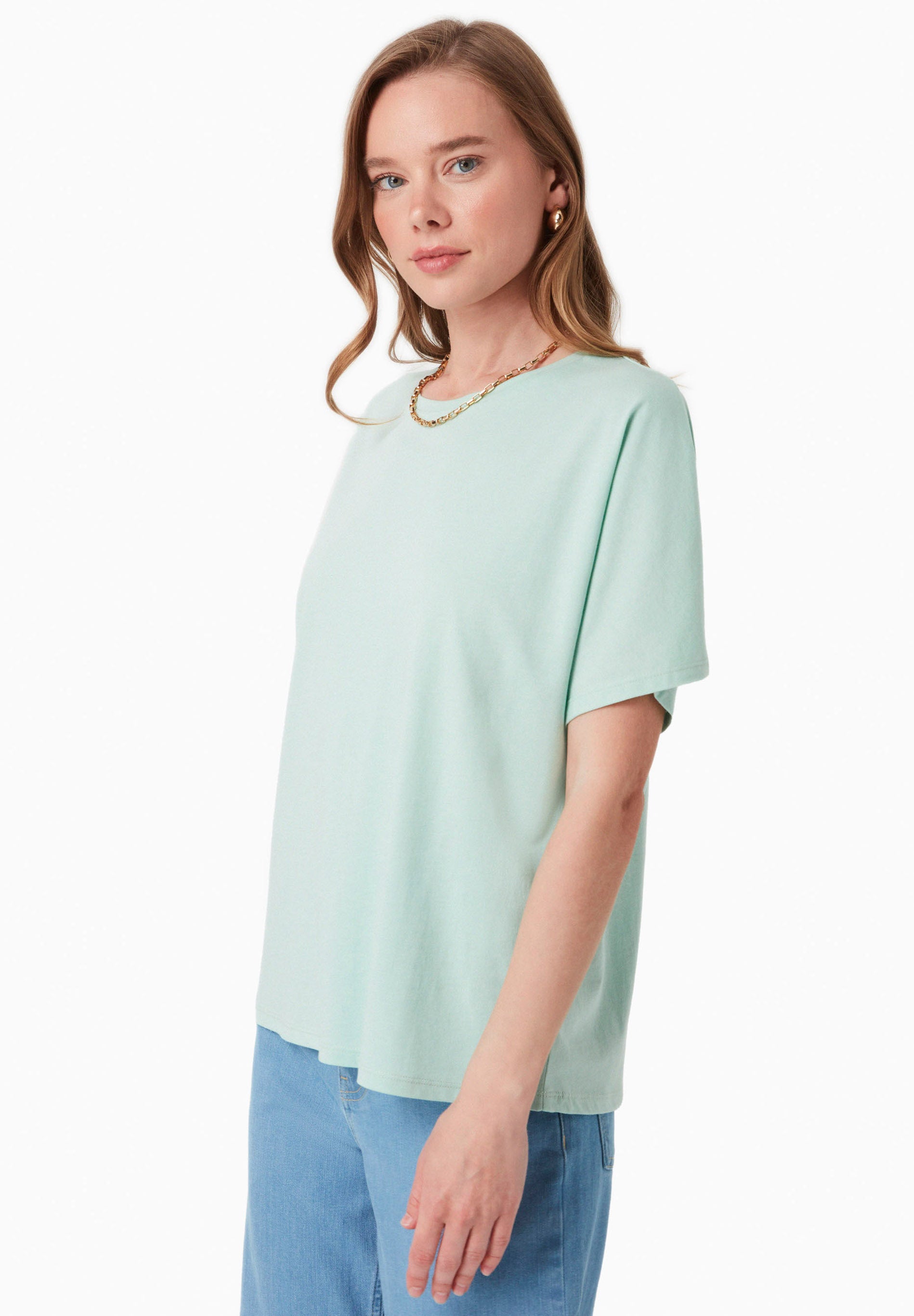 T-Shirt aus TENCEL™ Modal und Bio-Baumwolle