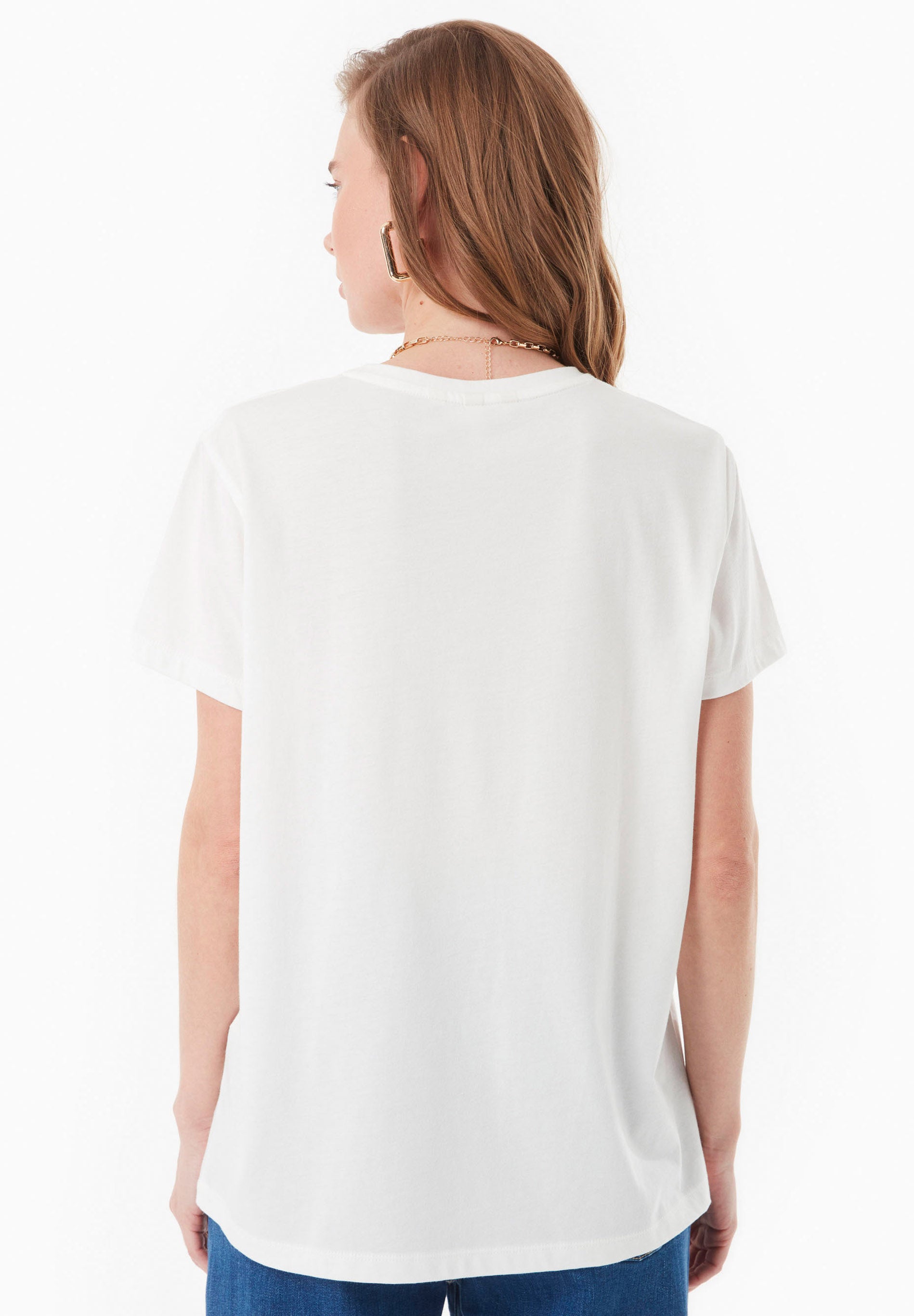 T-Shirt aus TENCEL™ Modal und Bio-Baumwolle