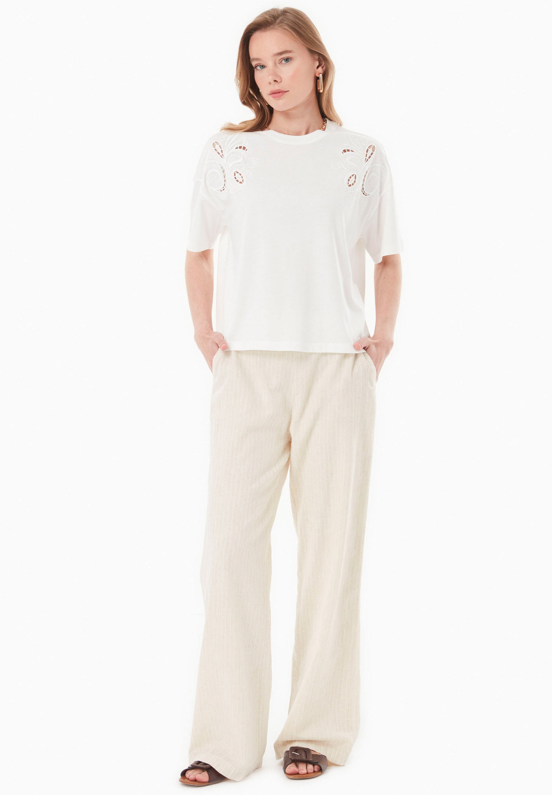 T-Shirt aus TENCEL™ Modal und Bio-Baumwolle
