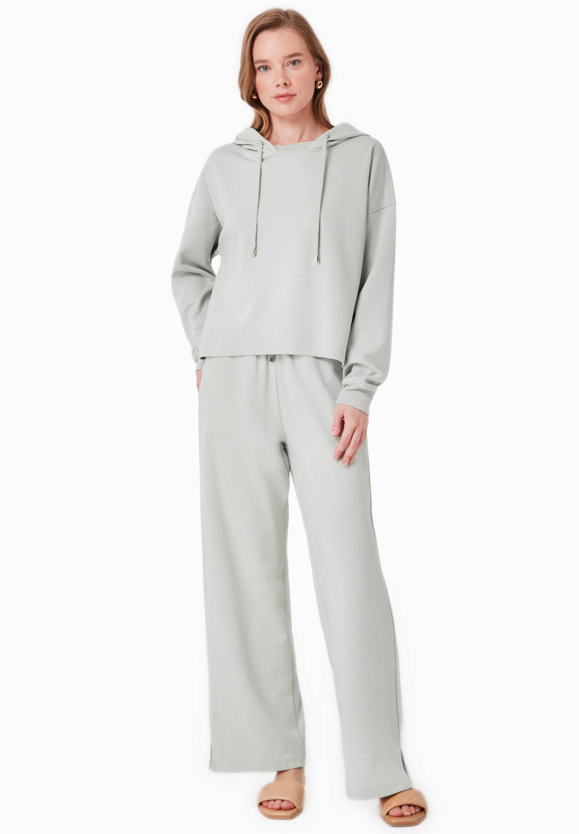 Sweathoodie aus TENCEL™ Modal und Bio-Baumwolle