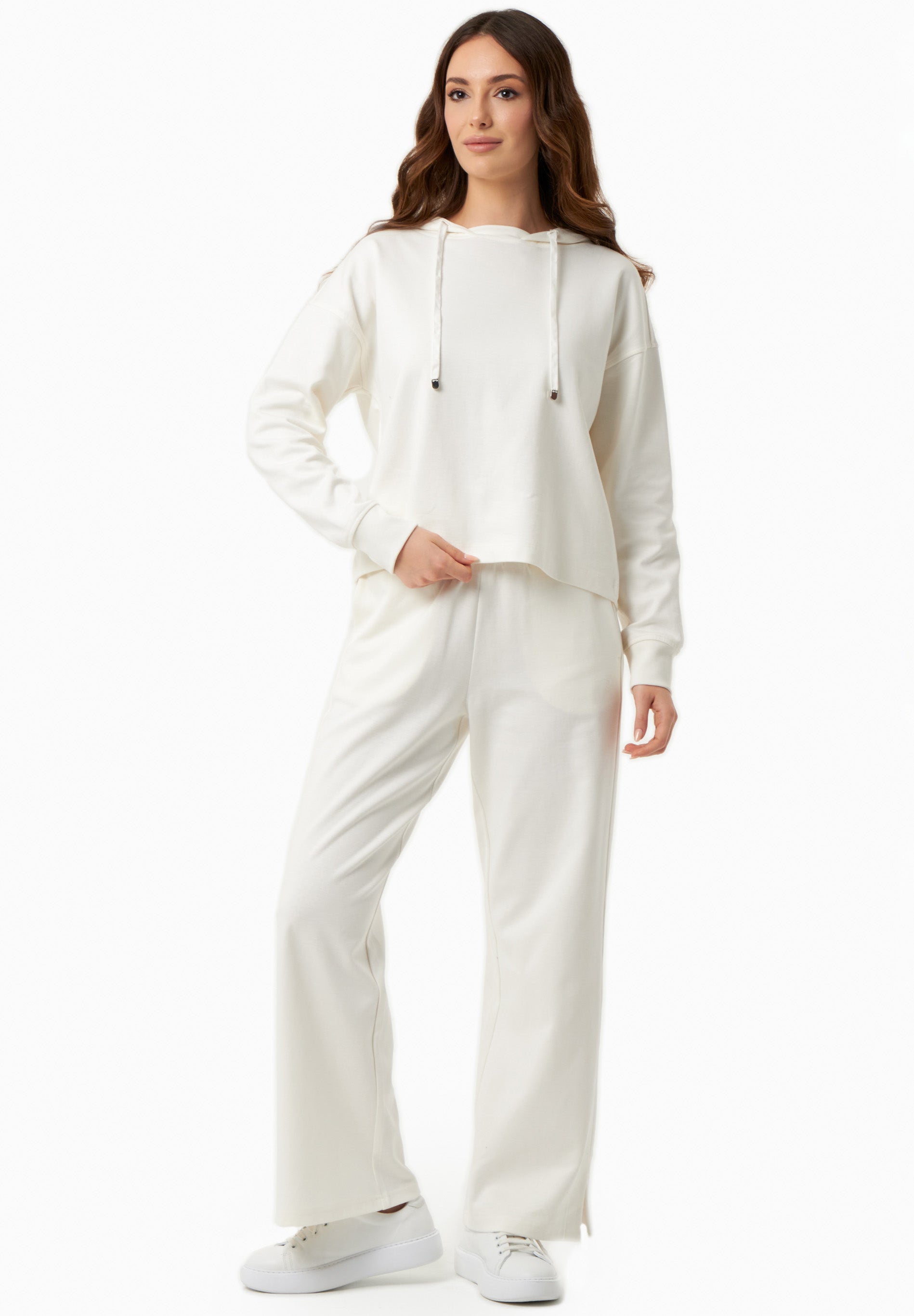Sweathoodie aus TENCEL™ Modal und Bio-Baumwolle