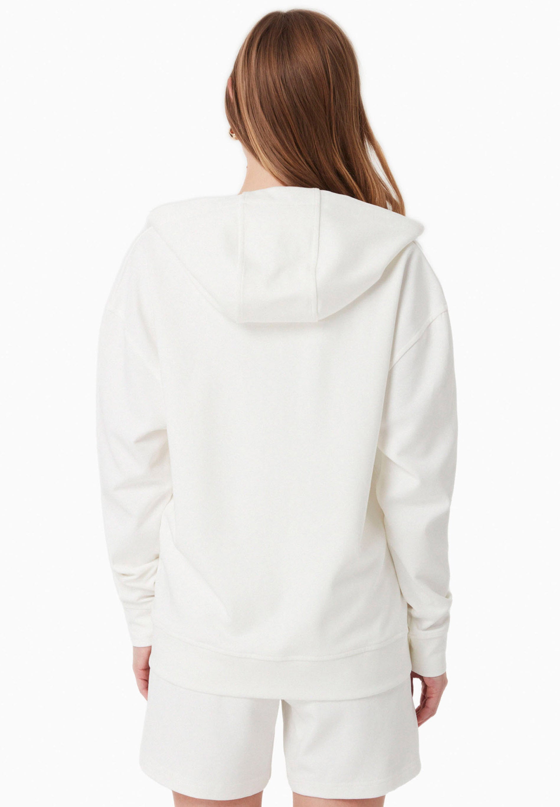 Zip-Hoodie aus TENCEL™ Modal und Bio-Baumwolle