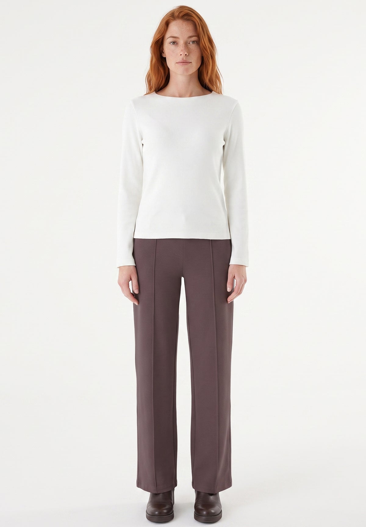 High-Waist-Hose aus ECOVERO™ Viskose und recyceltem Polyamid
