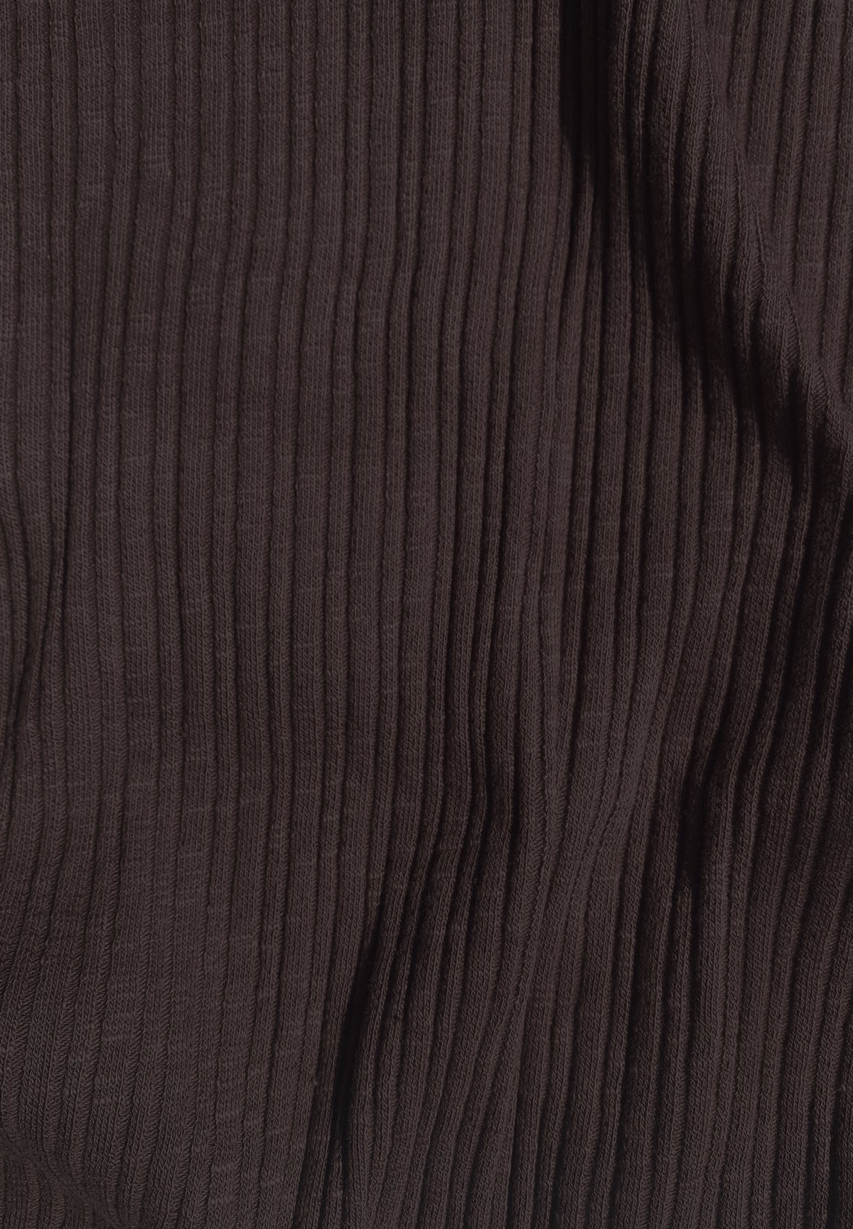 Longsleeve aus Bio-Baumwolle im Rippstrick