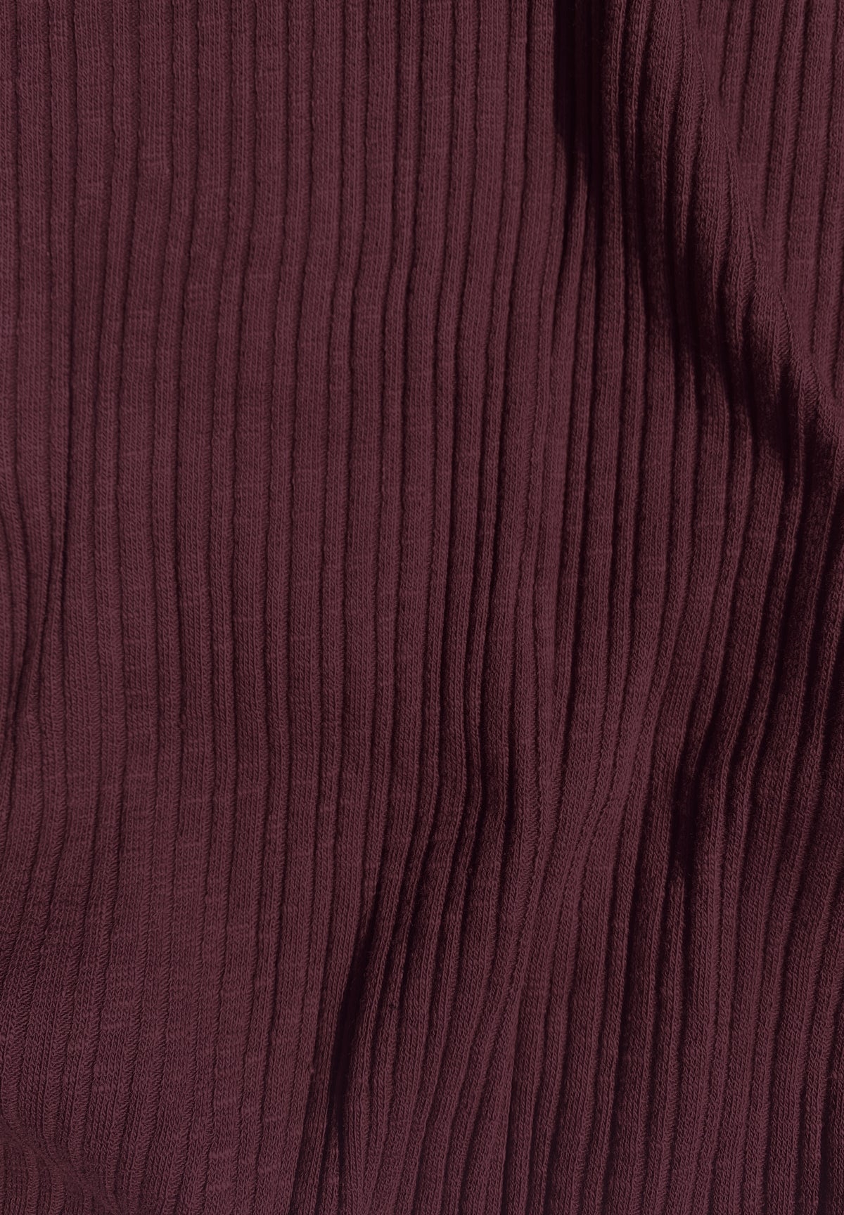Longsleeve aus Bio-Baumwolle im Rippstrick