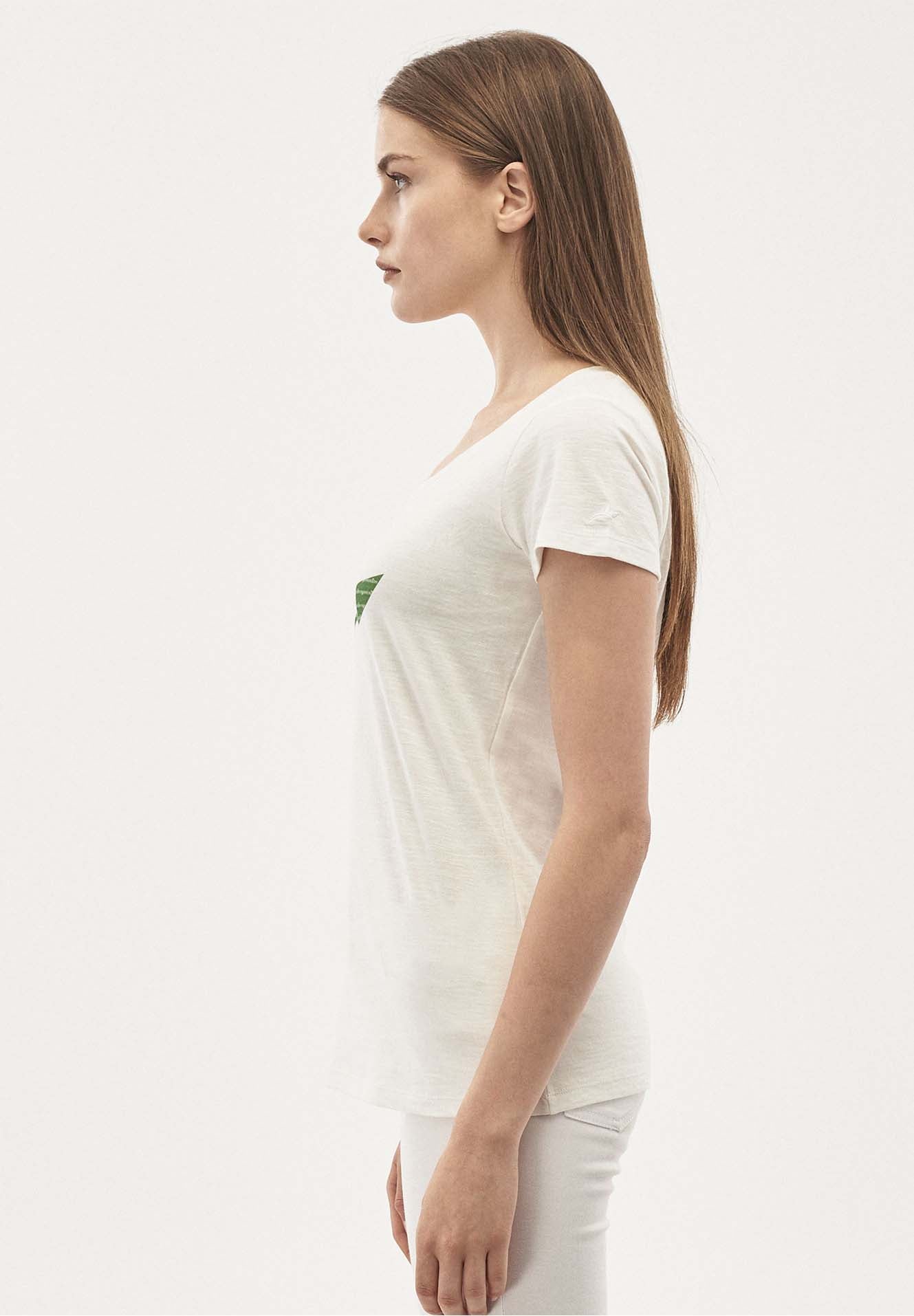T-Shirt aus Bio-Baumwolle mit Logo-Print