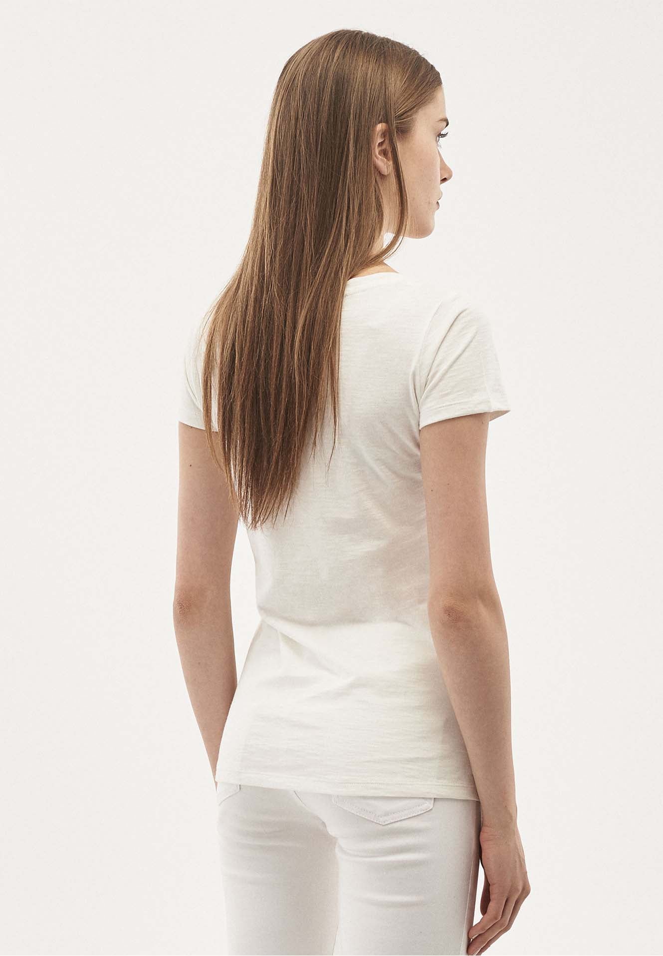 T-Shirt aus Bio-Baumwolle mit Logo-Print