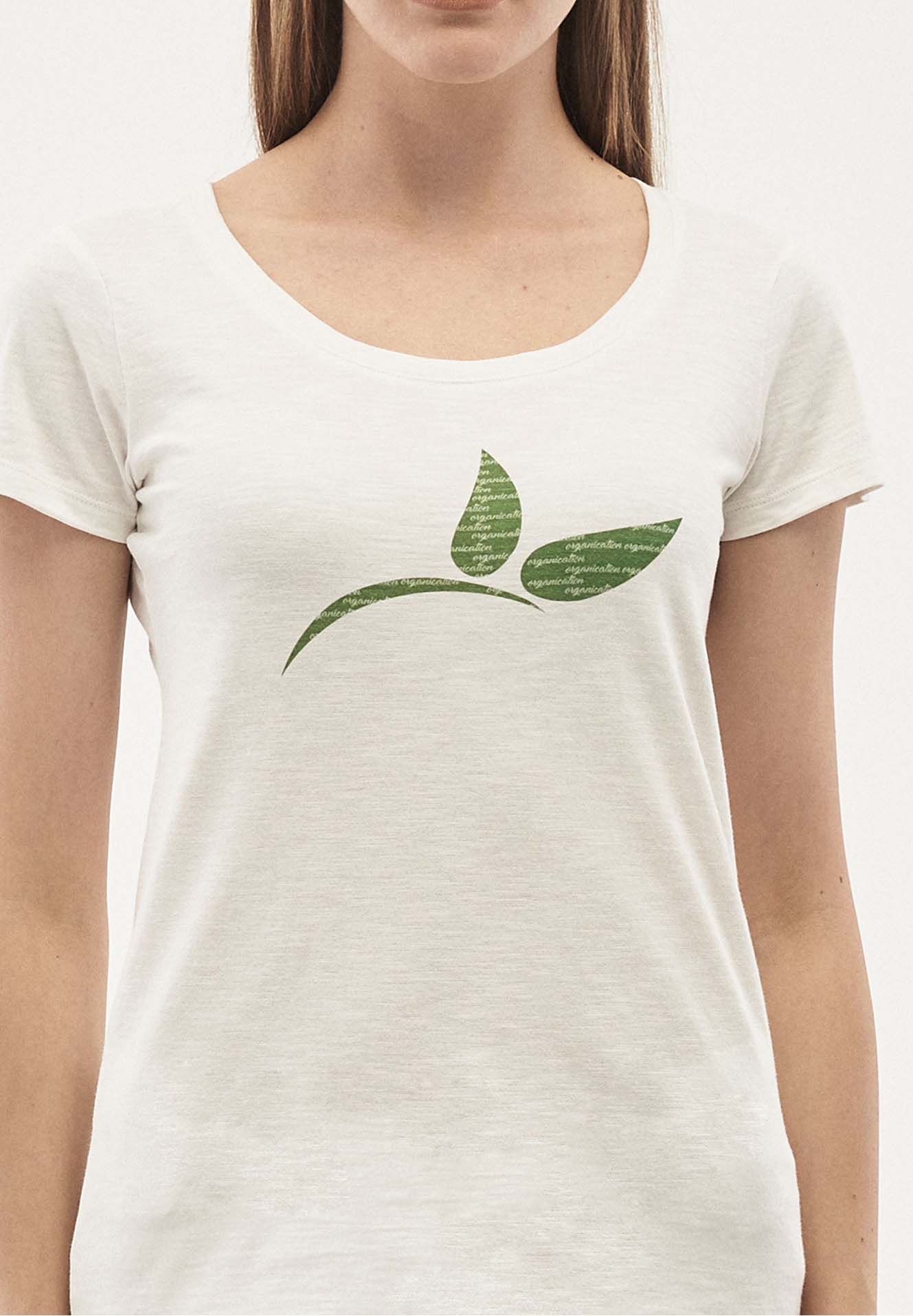 T-Shirt aus Bio-Baumwolle mit Logo-Print