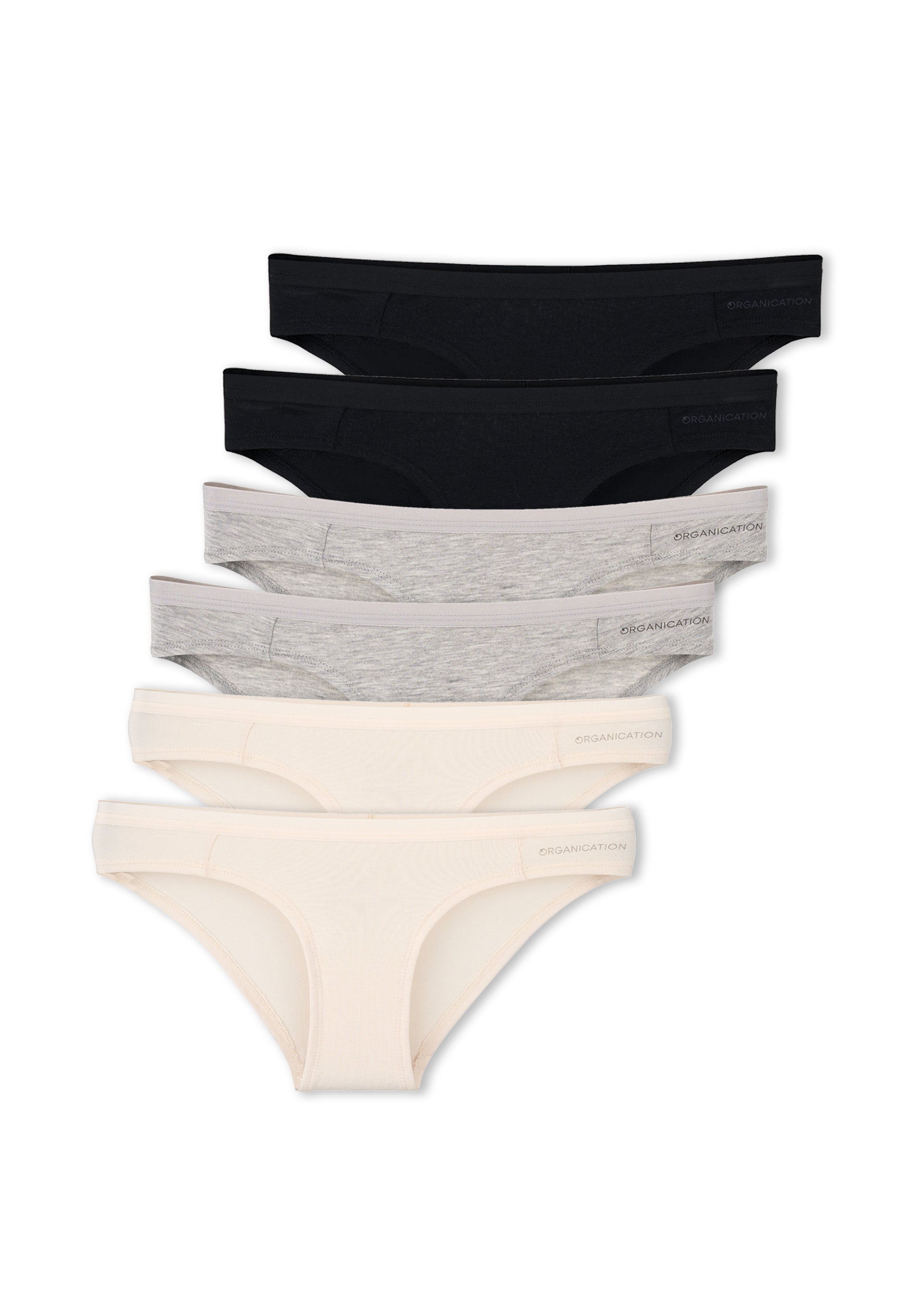 KAMILLA | Slip aus Bio-Baumwolle und TENCEL™ Modal-Mix im 6er-Pack