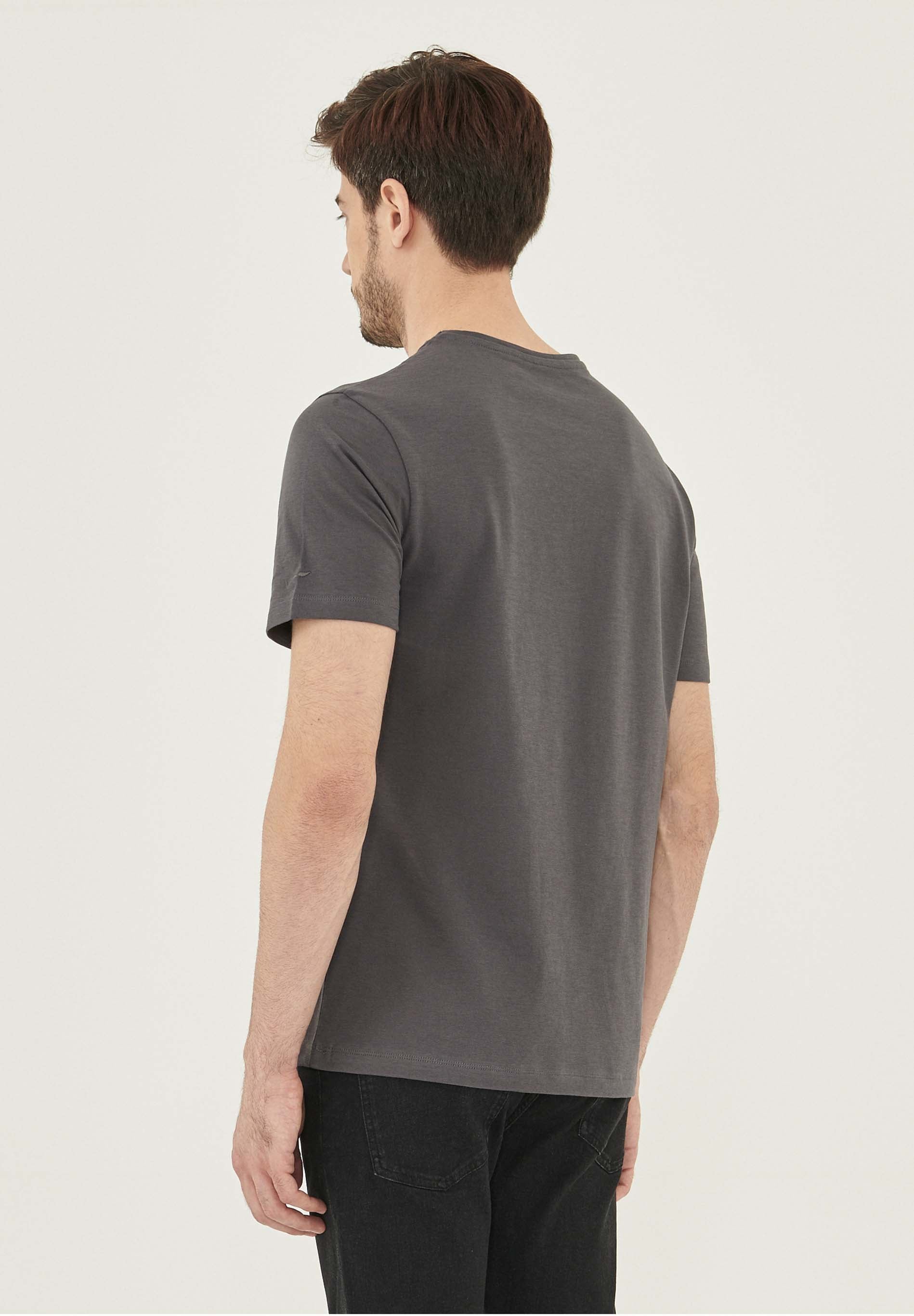 T-Shirt aus Bio-Baumwolle mit Print