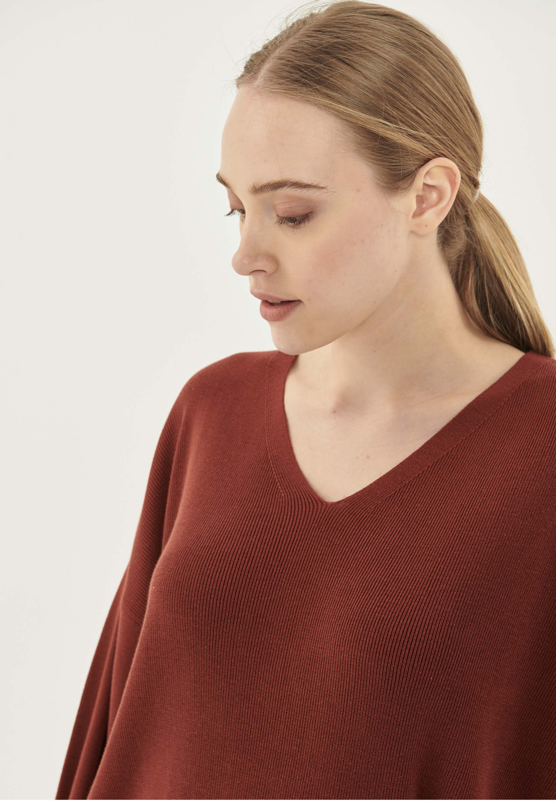 3/4 Arm Pullover aus TENCEL™ Lyocell