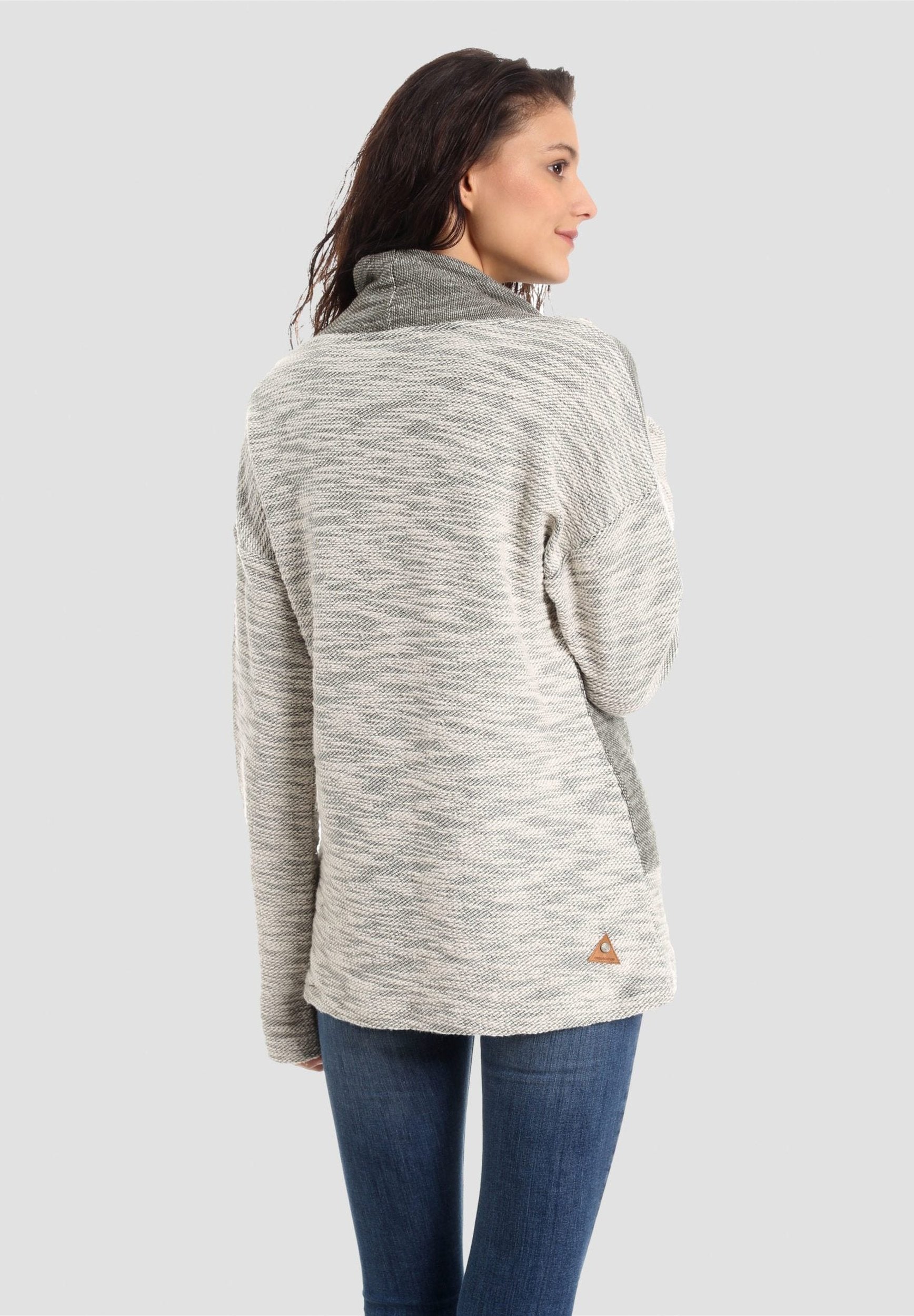 Hoher Hals Sweatshirt aus Bio-Baumwolle
