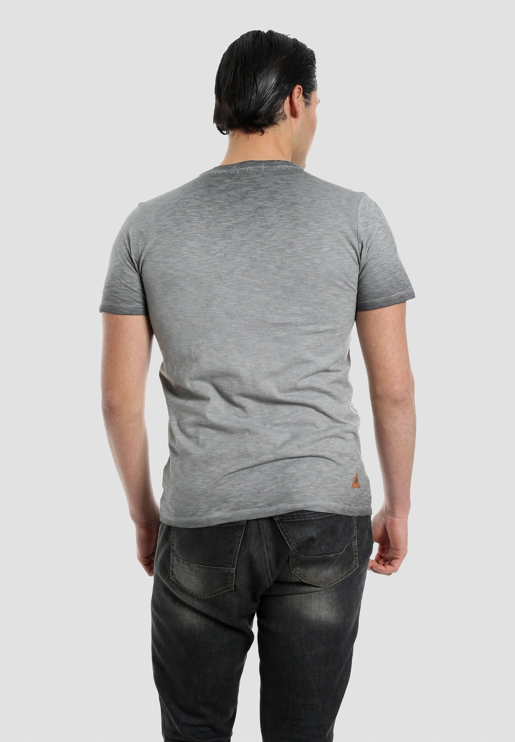 Herren T-Shirt aus Bio-Baumwolle in Vintage-Optik
