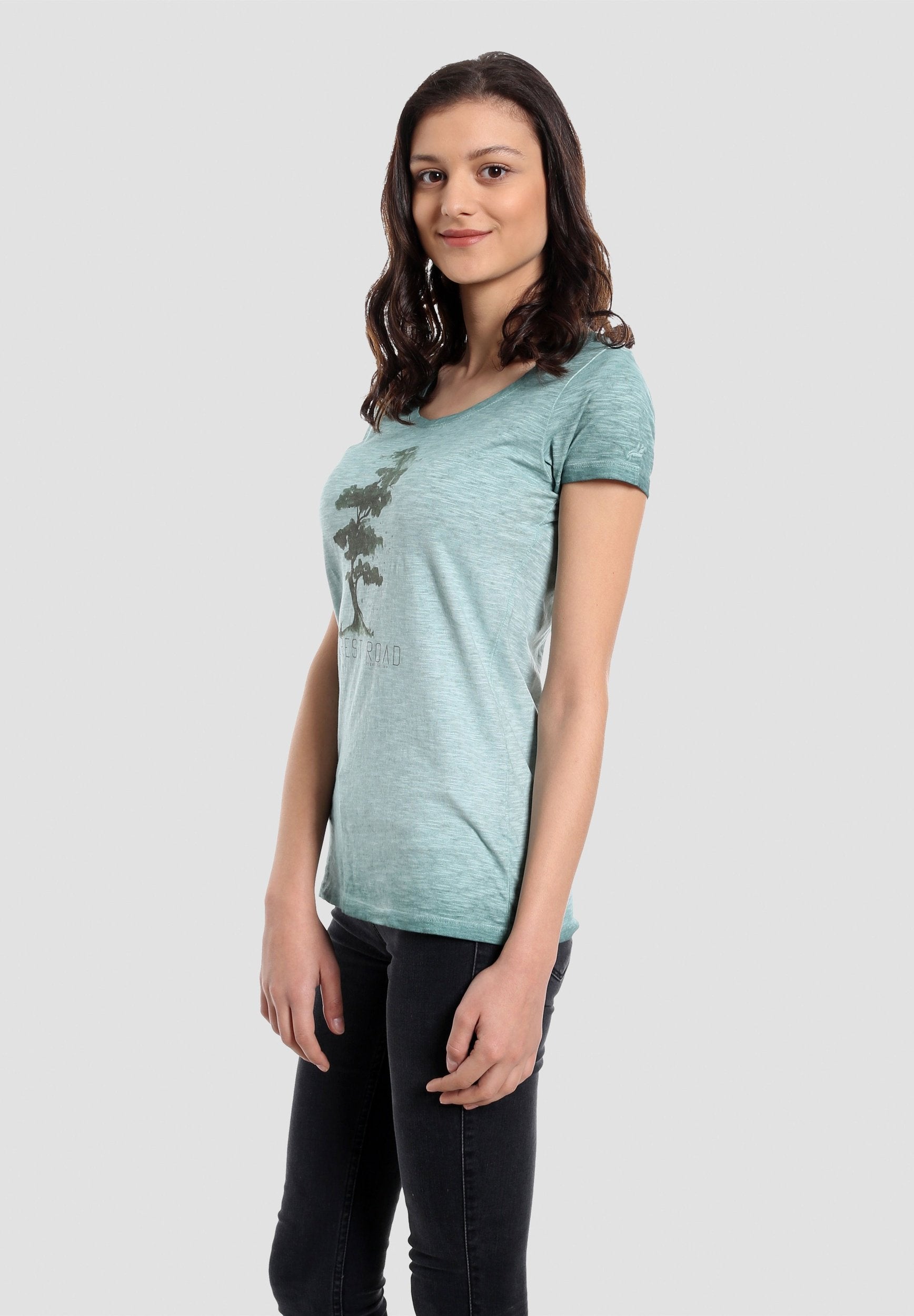 Damen Cold Pigment Dyed T-Shirt aus Bio-Baumwolle