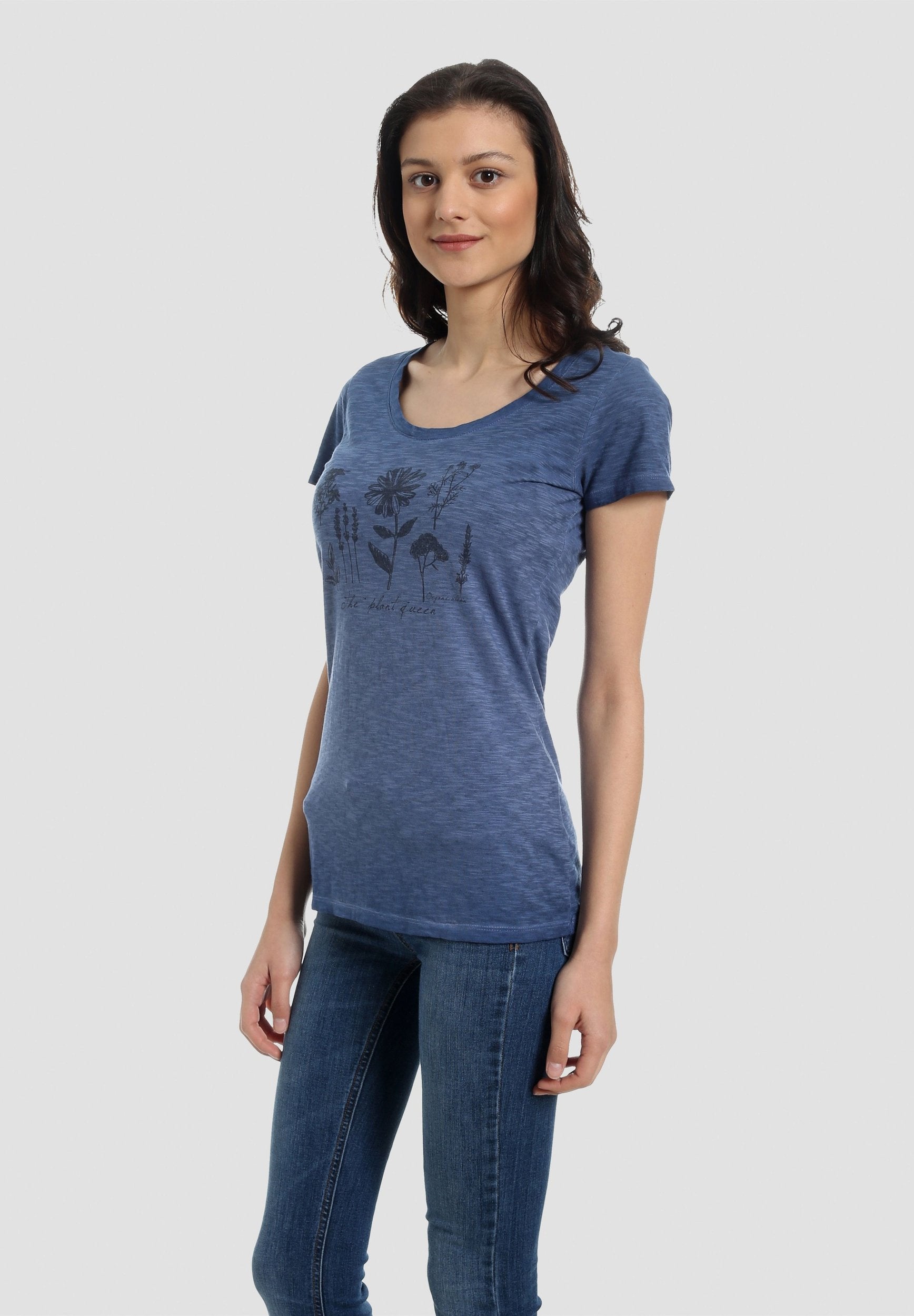 Damen Cold Pigment Dyed T-Shirt aus Bio-Baumwolle