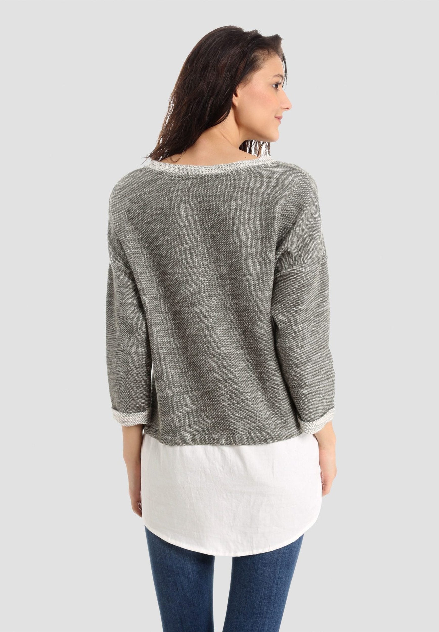 Tunic Sweatshirt aus Bio-Baumwolle