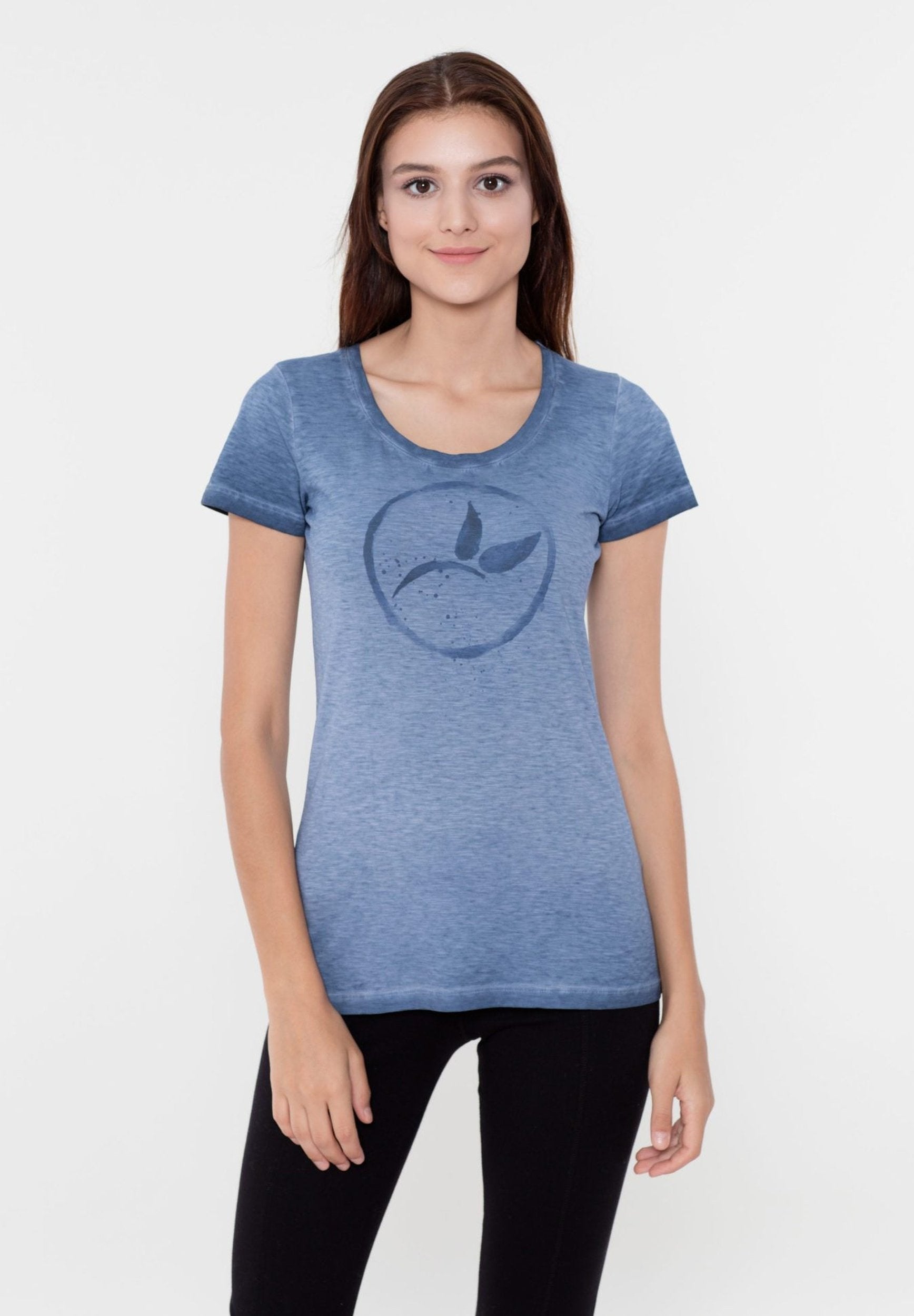 Damen Cold Pigment Dyed T-Shirt aus Bio-Baumwolle