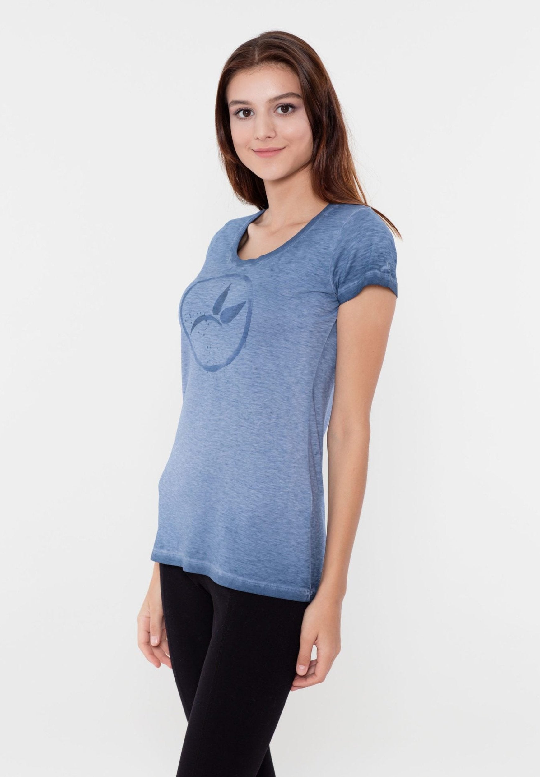 Damen Cold Pigment Dyed T-Shirt aus Bio-Baumwolle