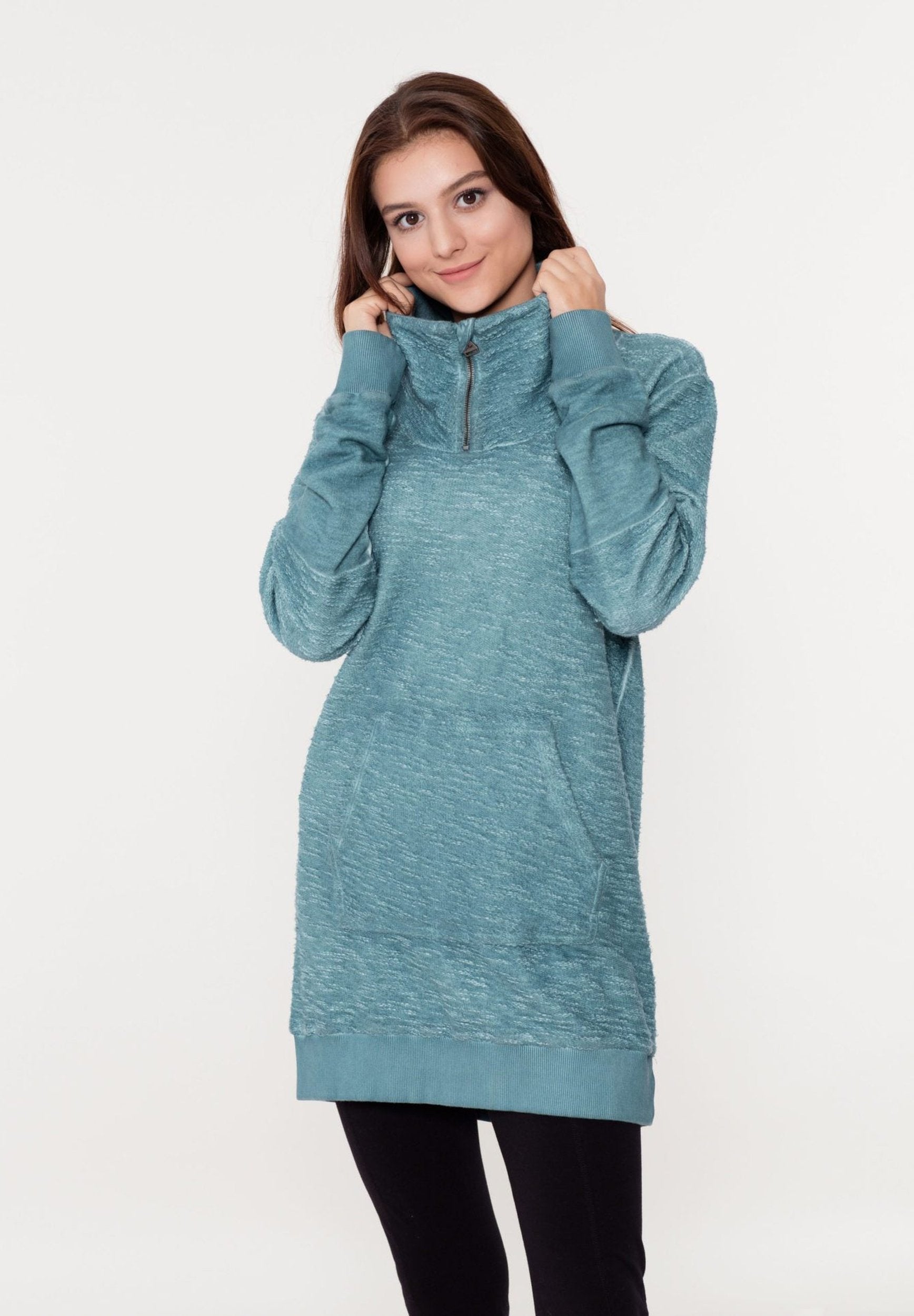 Garment Dyed Tunic Sweat aus Bio-Baumwolle