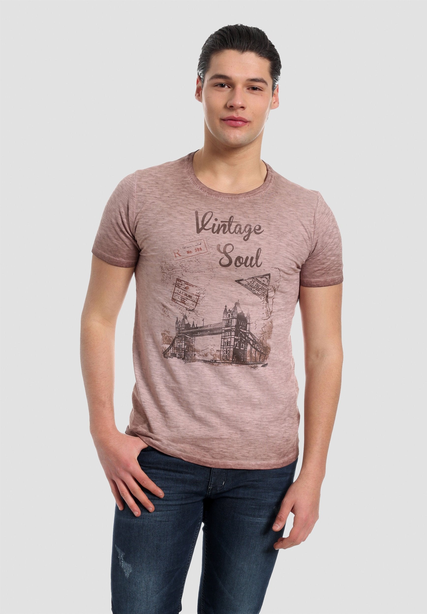 Garment Dyed T-Shirt aus Bio-Baumwolle