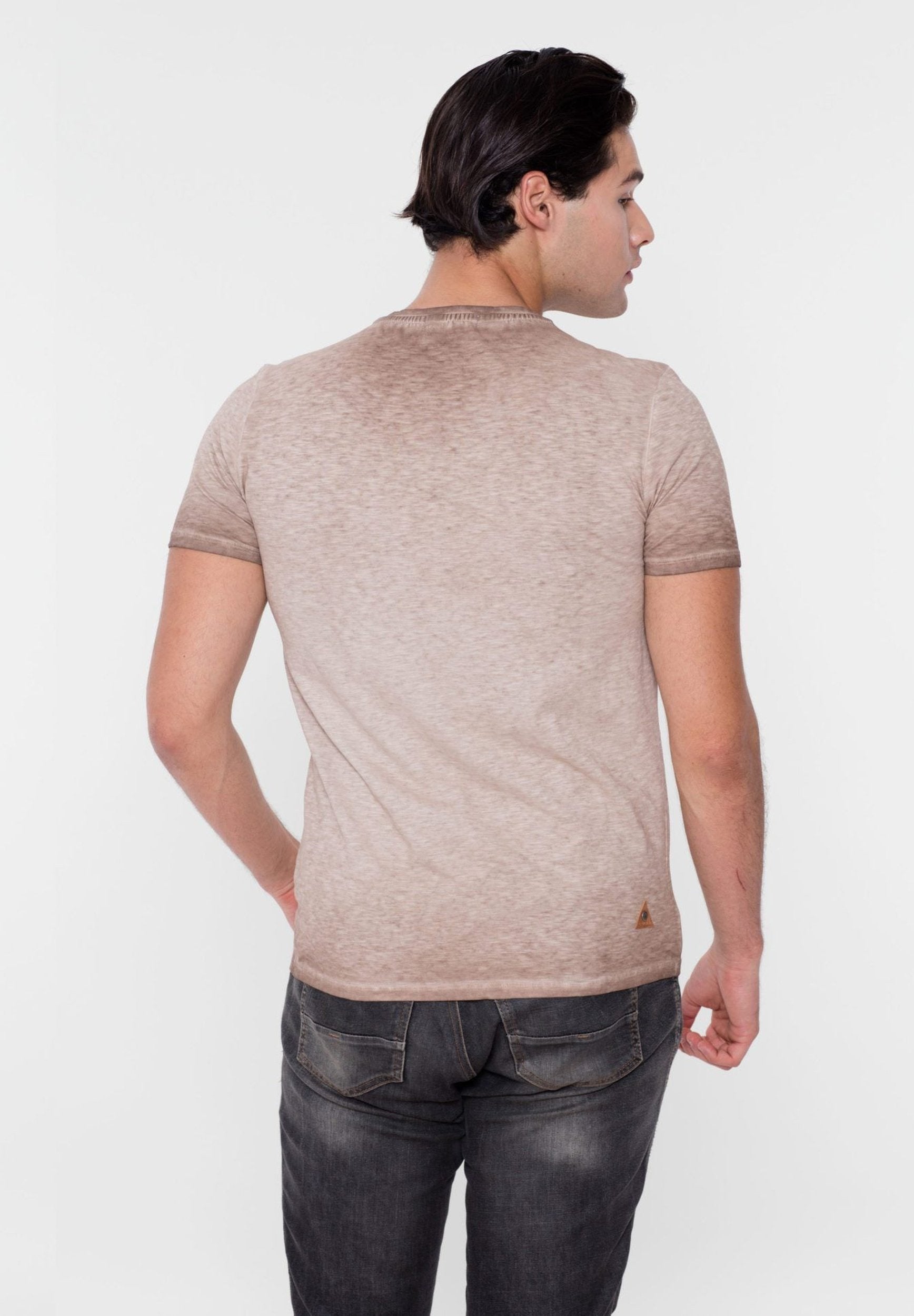 Herren T-Shirt aus Bio-Baumwolle mit Logo-Print