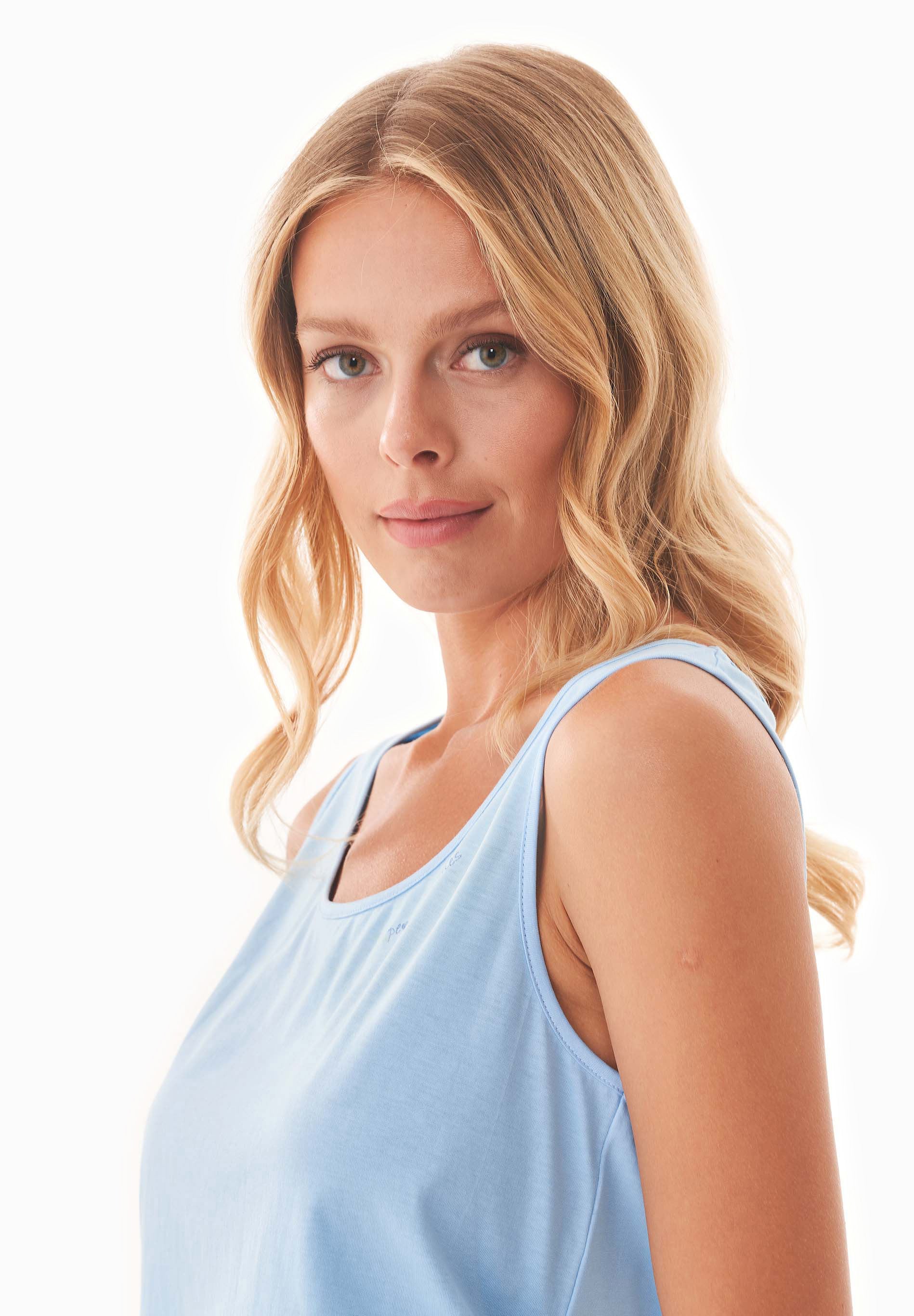 ANNDREA | Shorts Pyjama-Set aus Bio-Baumwolle