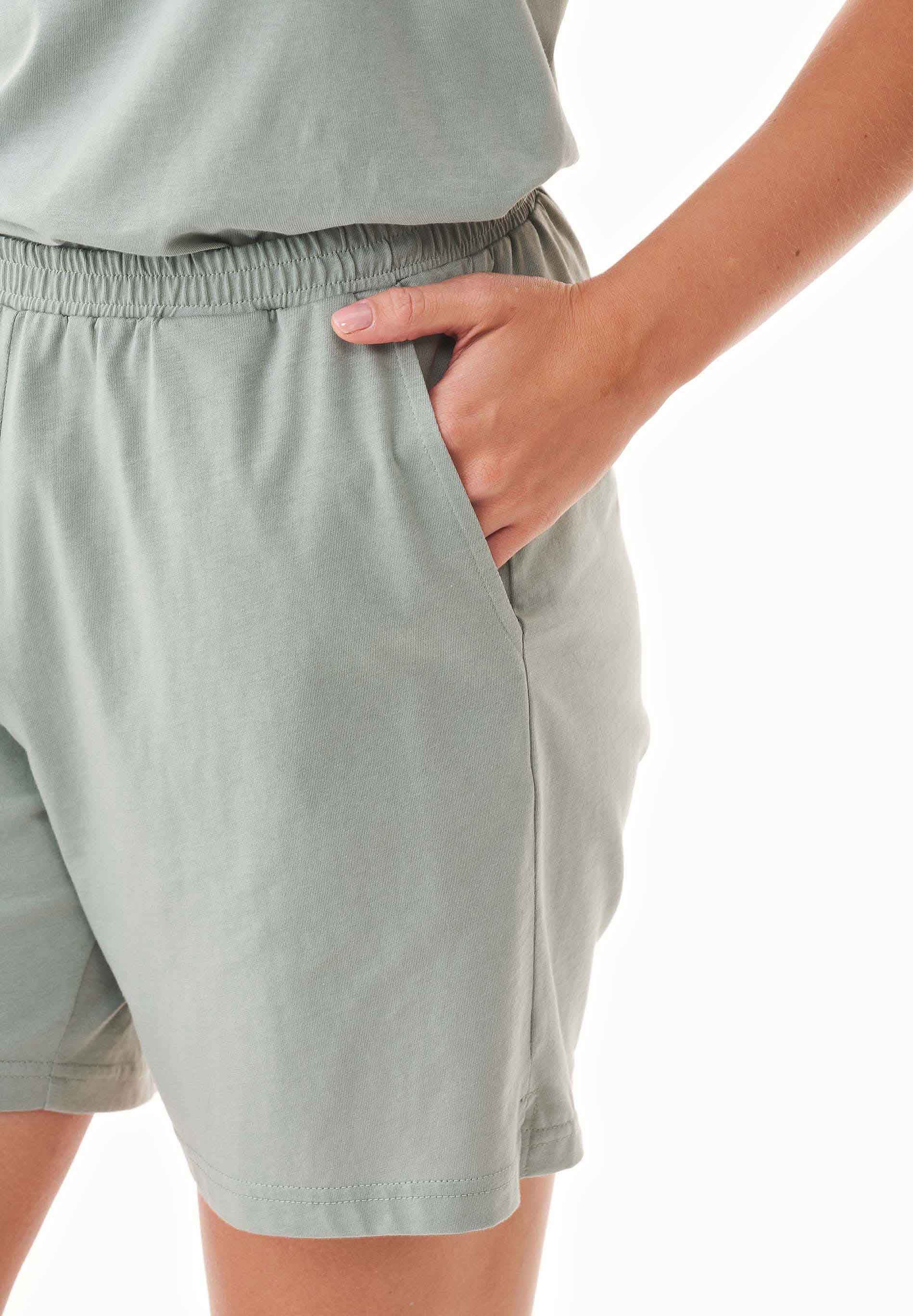 ANNDREA | Shorts Pyjama-Set aus Bio-Baumwolle