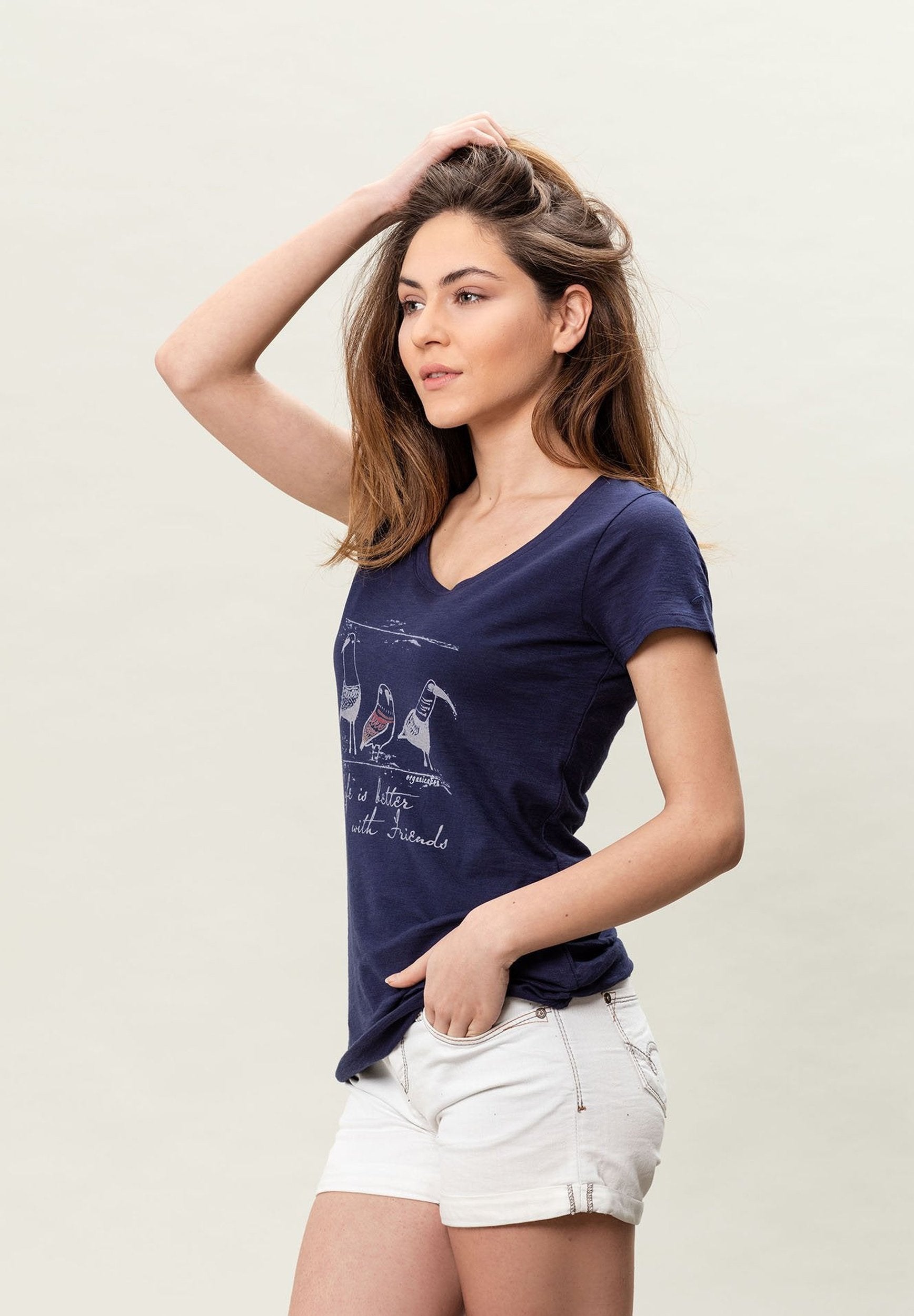 Damen T-Shirt aus Bio-Baumwolle