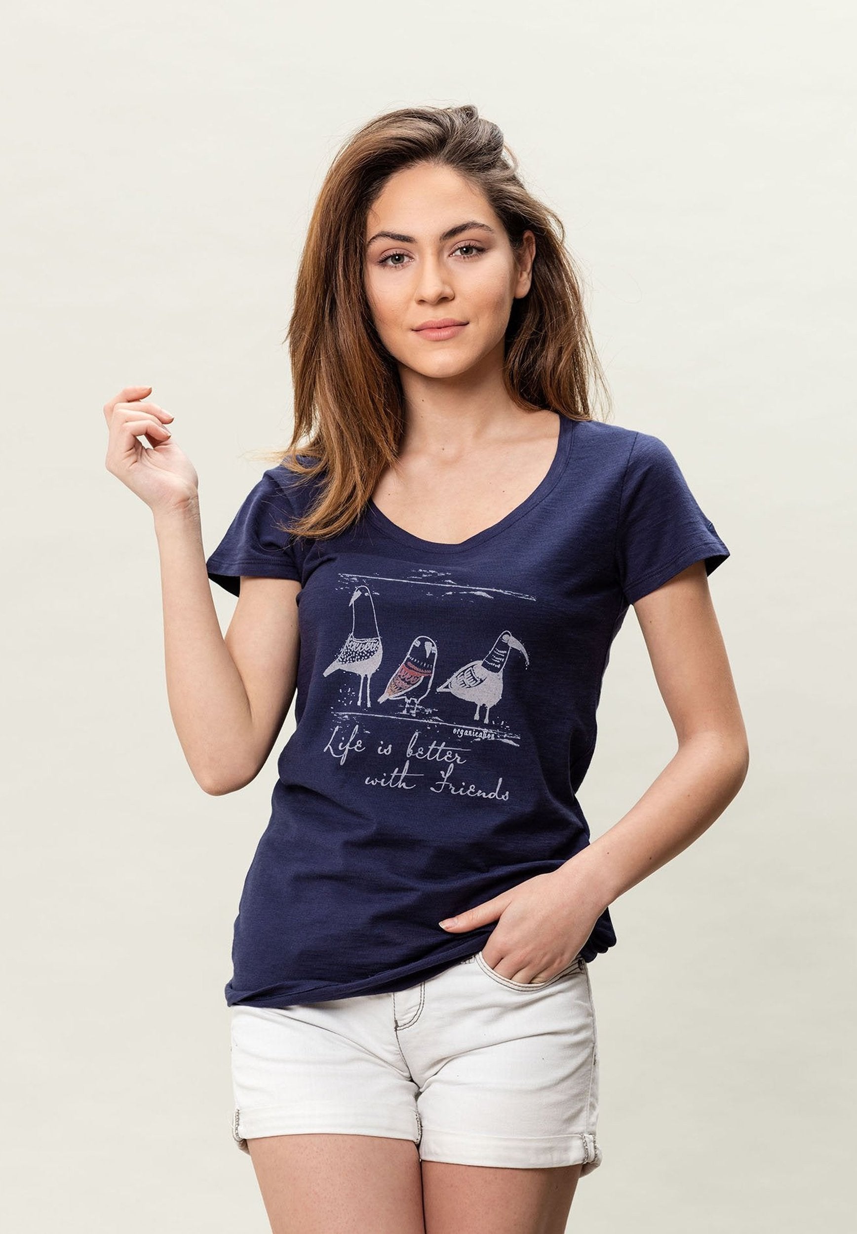 Damen T-Shirt aus Bio-Baumwolle