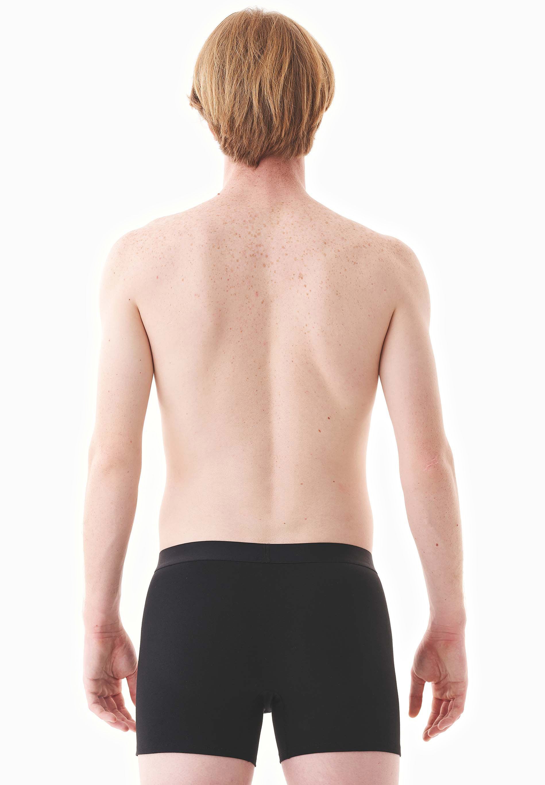 BRUNNO | Boxer Brief aus Bio-Baumwolle und TENCEL™ Modal im 3er-Pack