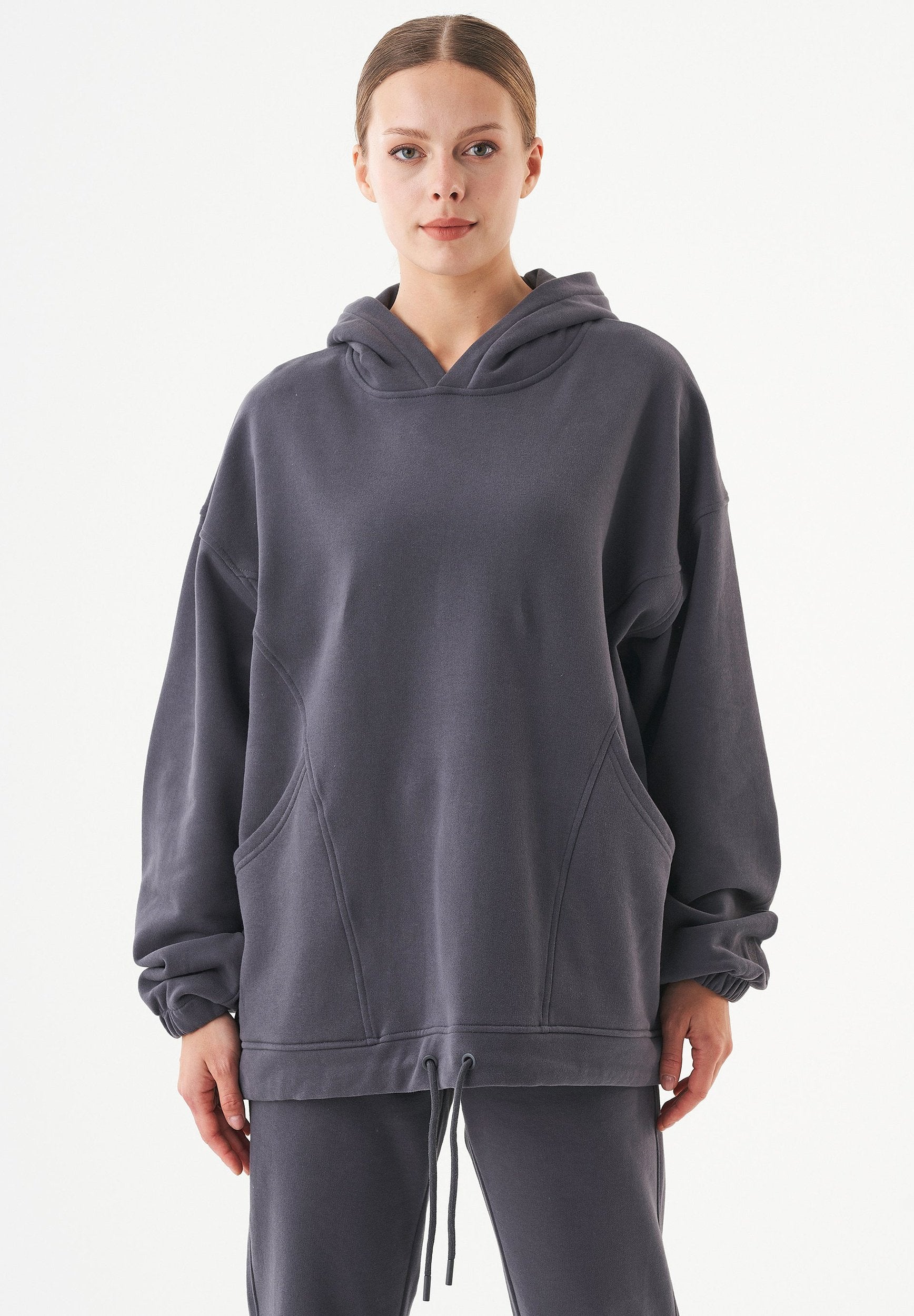 HANDE- Soft Touch Oversize Hoodie aus Bio-Baumwolle