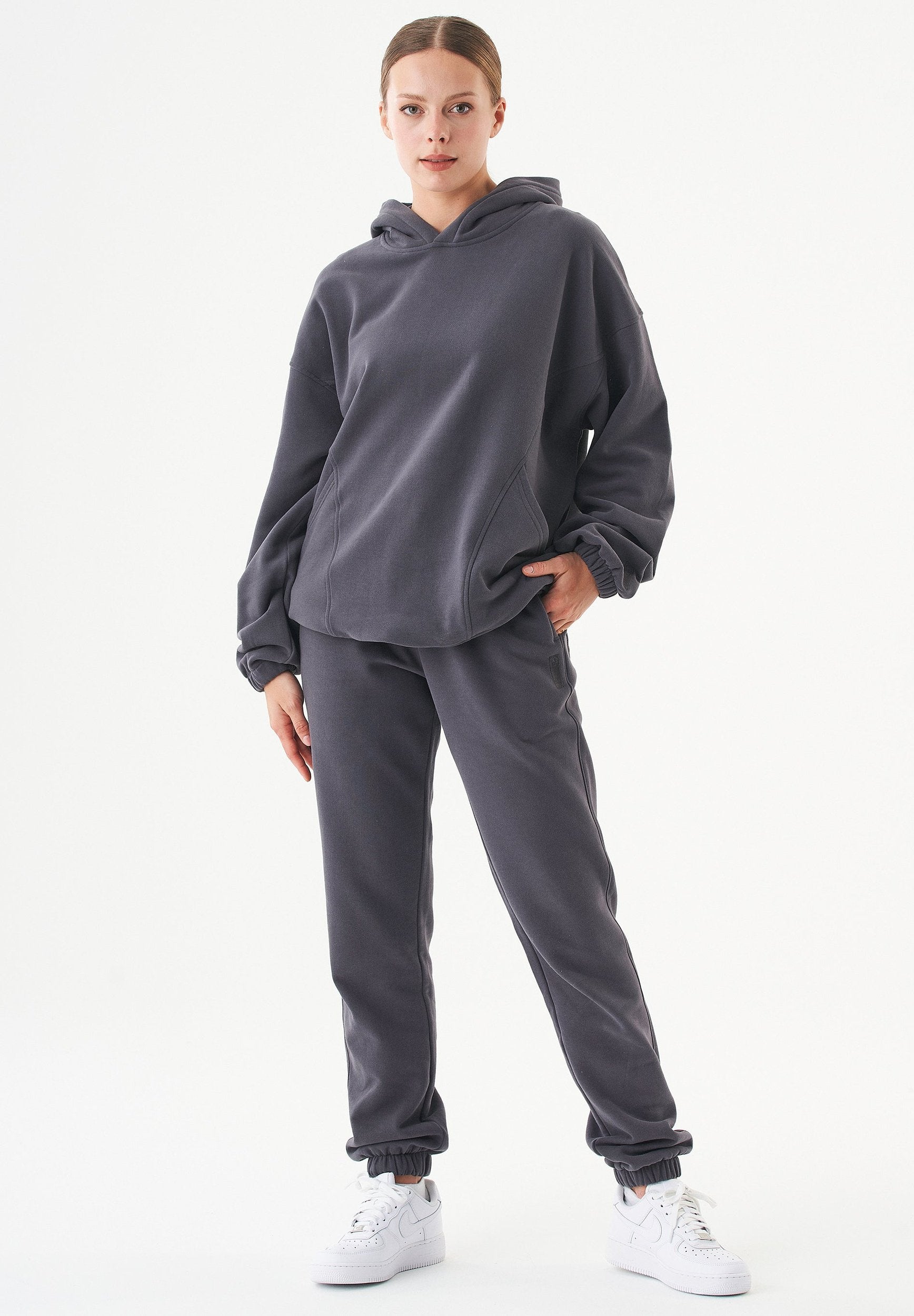 HANDE- Soft Touch Oversize Hoodie aus Bio-Baumwolle