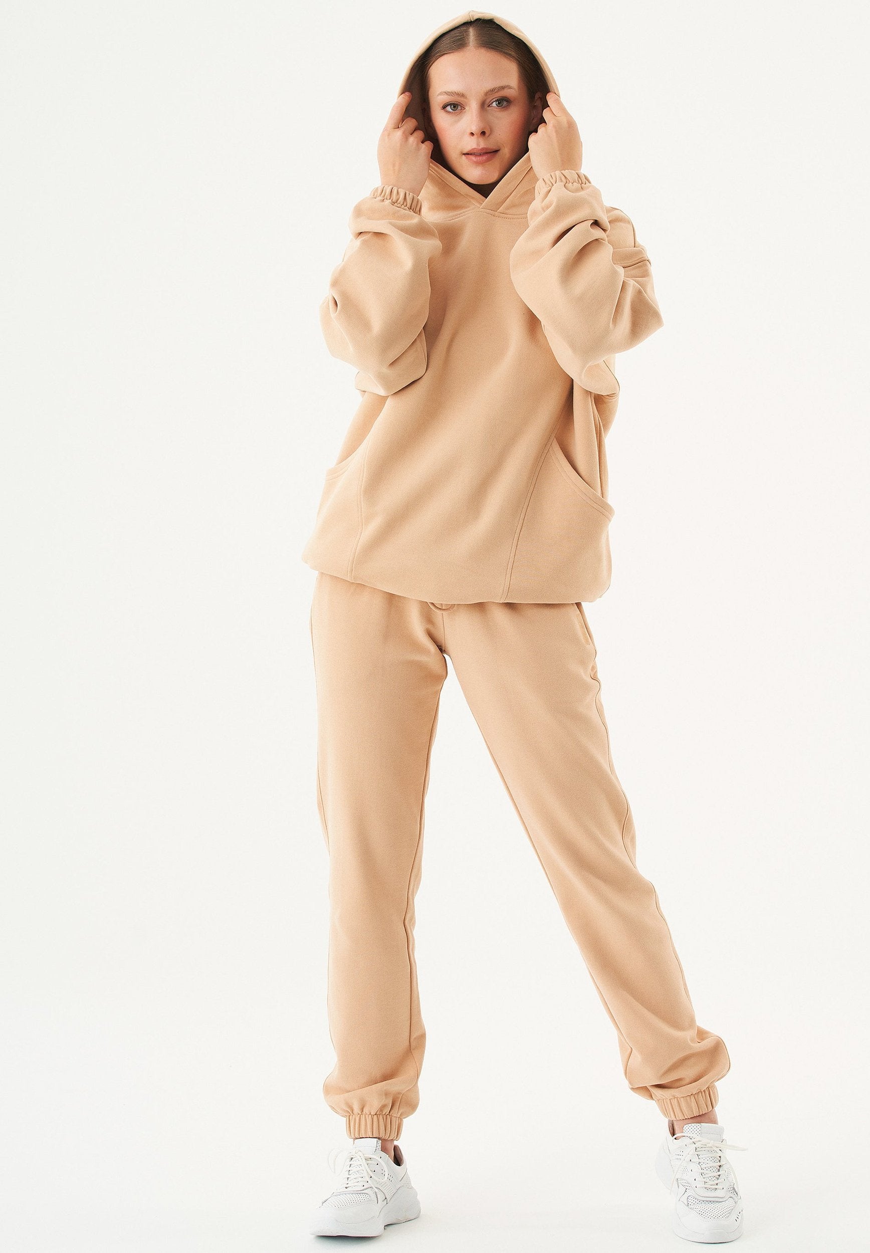 HANDE Soft Touch Oversize Hoodie aus Bio-Baumwolle