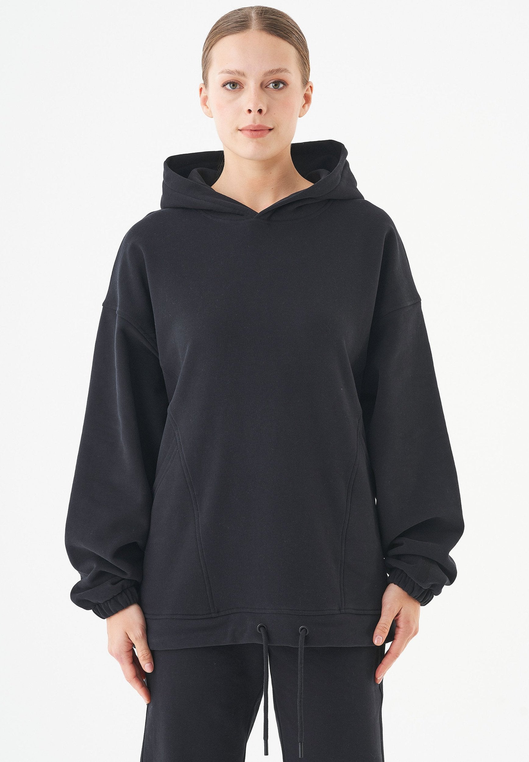 HANDE- Soft Touch Oversize Hoodie aus Bio-Baumwolle