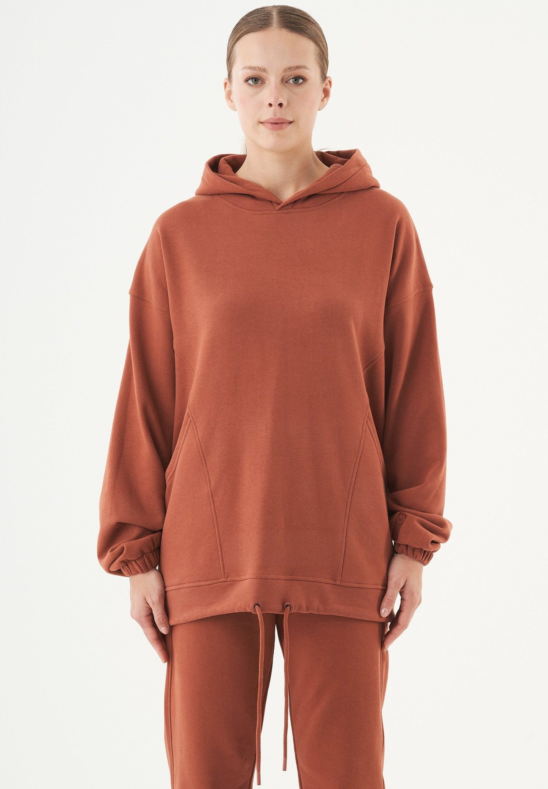 HANDE- Soft Touch Oversize Hoodie aus Bio-Baumwolle