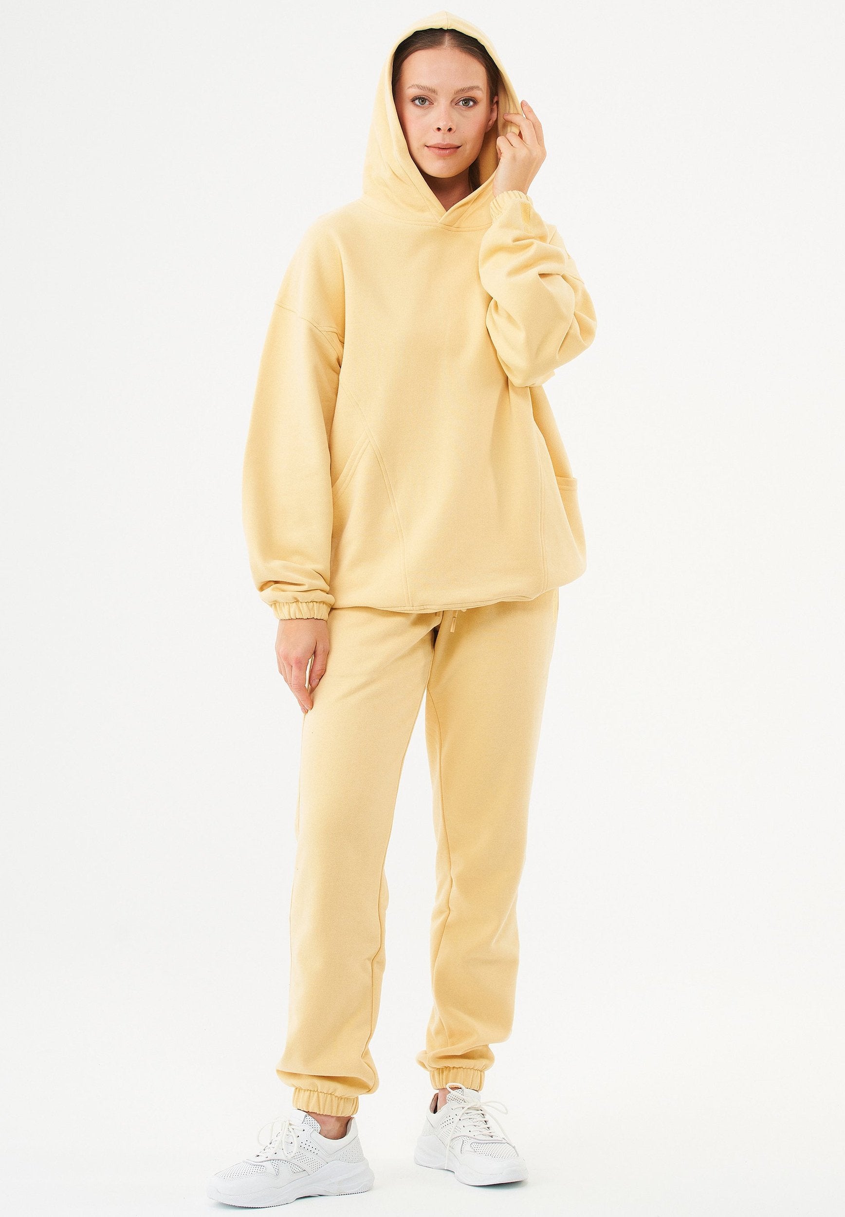 HANDE Soft Touch Oversize Hoodie aus Bio-Baumwolle
