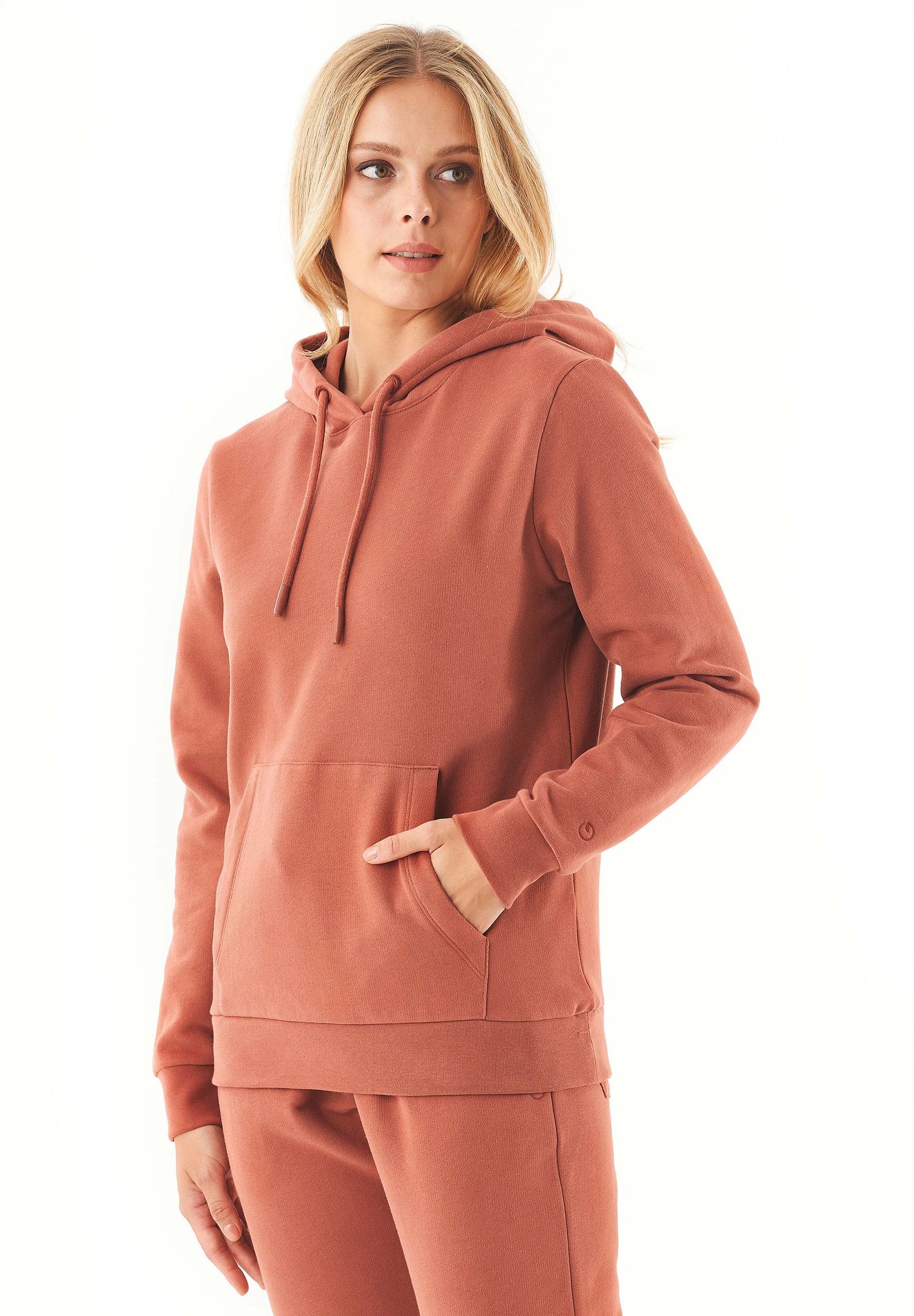 HARRE Soft Touch Sweathoodie aus Bio-Baumwolle