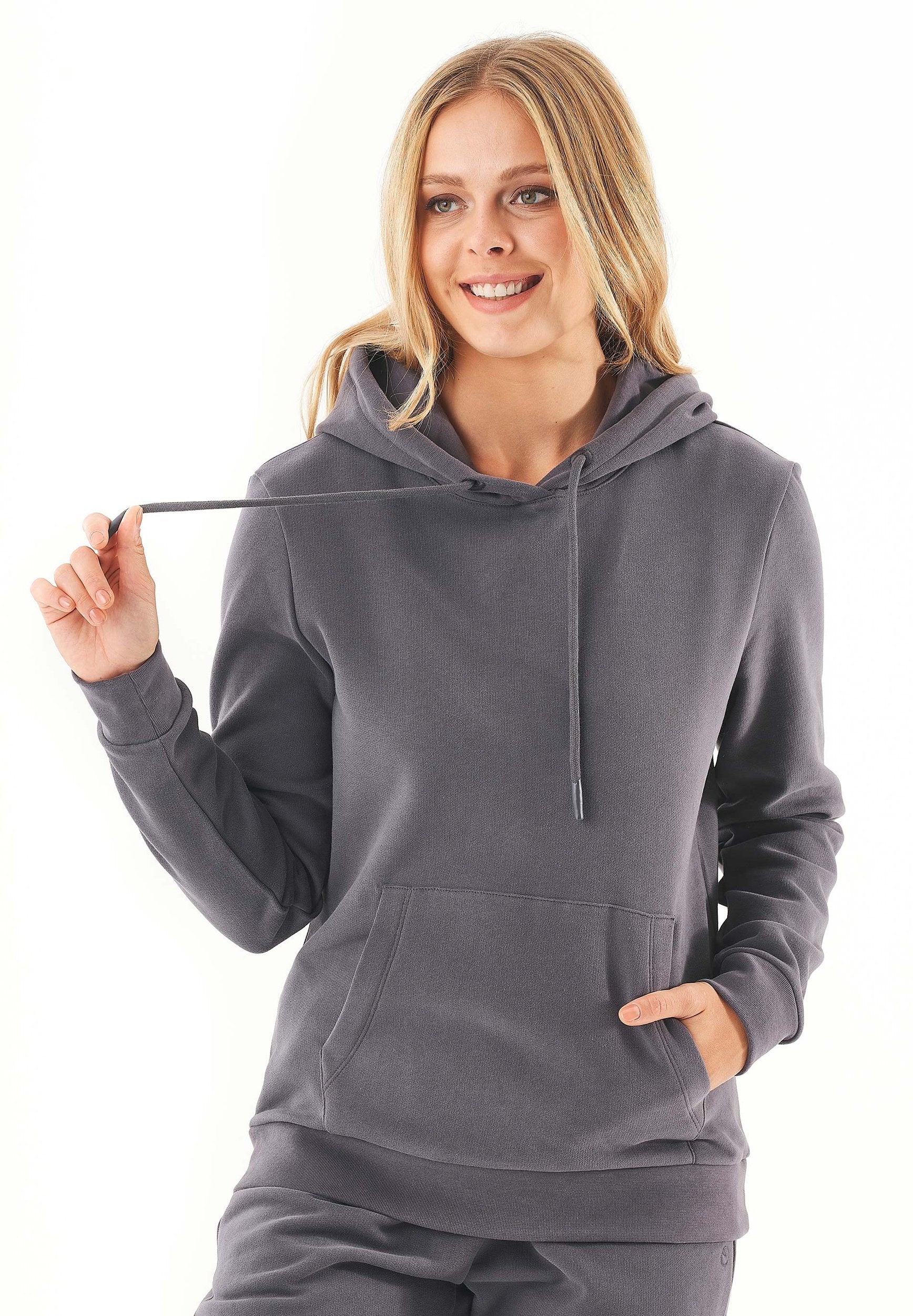HARRE Soft Touch Sweathoodie aus Bio-Baumwolle