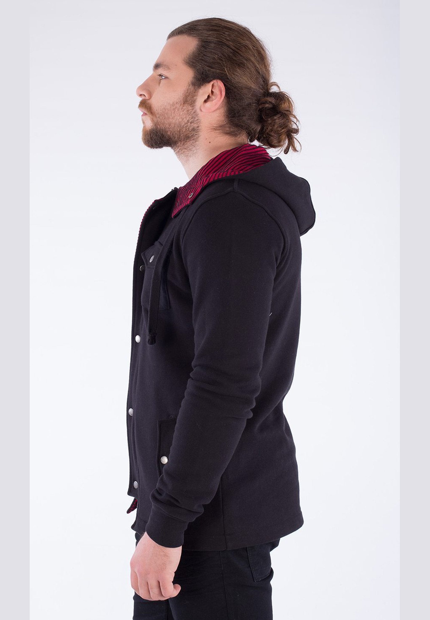 Zipper Jacke aus Bio-Baumwolle