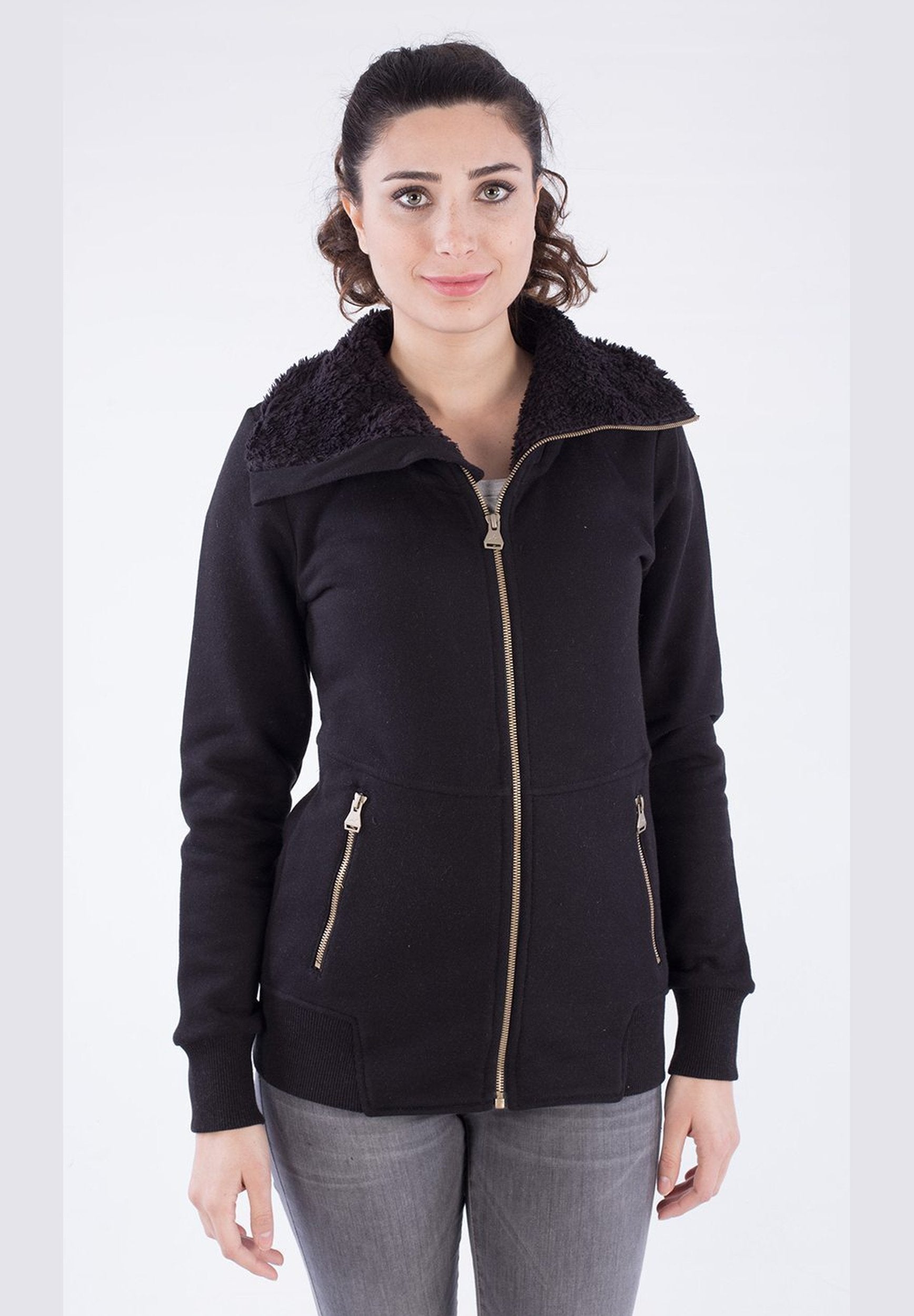 Zipper Jacke aus Bio-Baumwolle