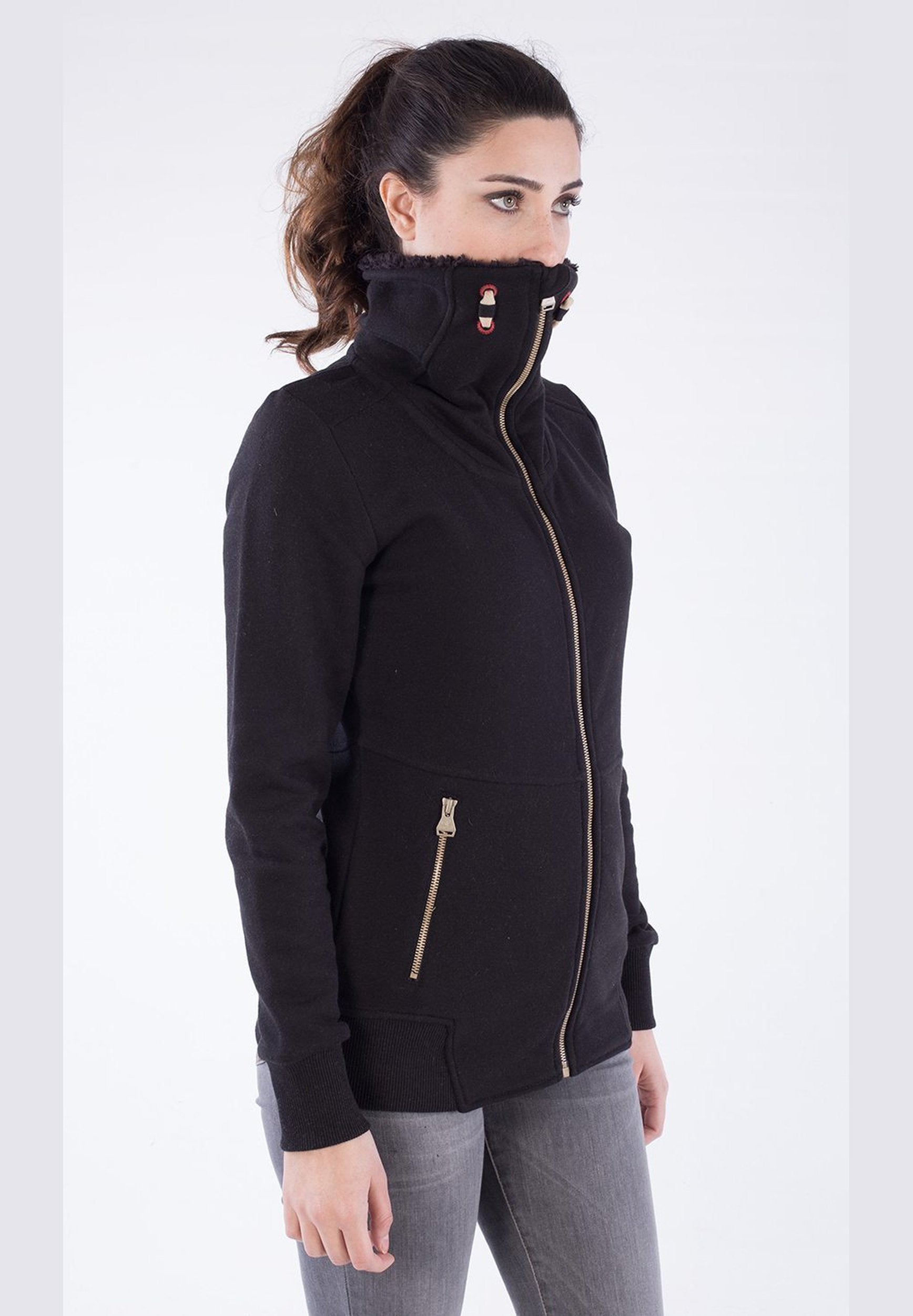 Zipper Jacke aus Bio-Baumwolle