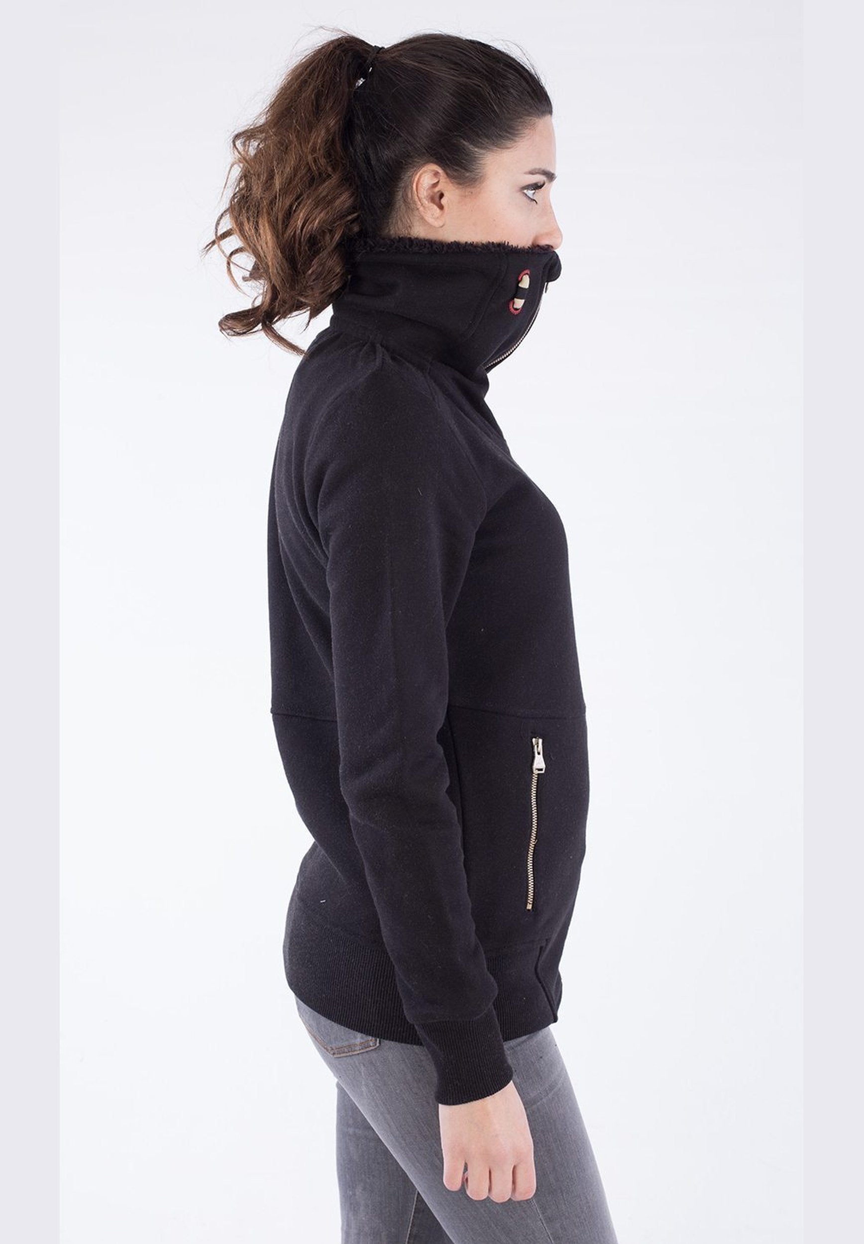 Zipper Jacke aus Bio-Baumwolle