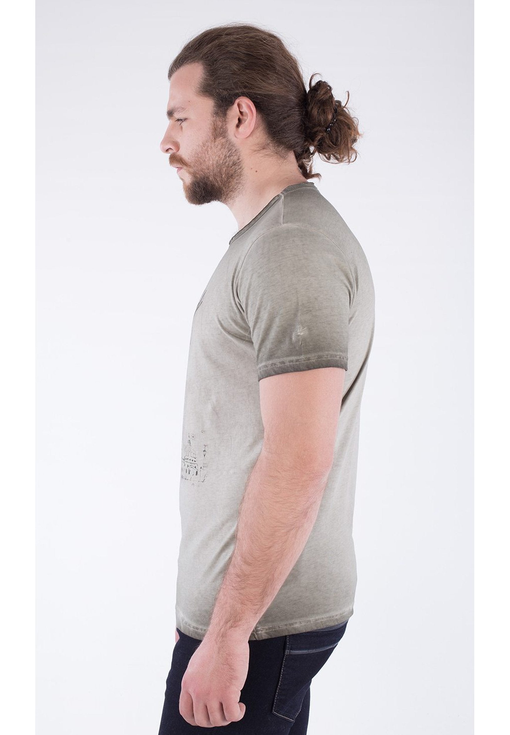 Garment Dyed T-Shirt aus Bio-Baumwolle