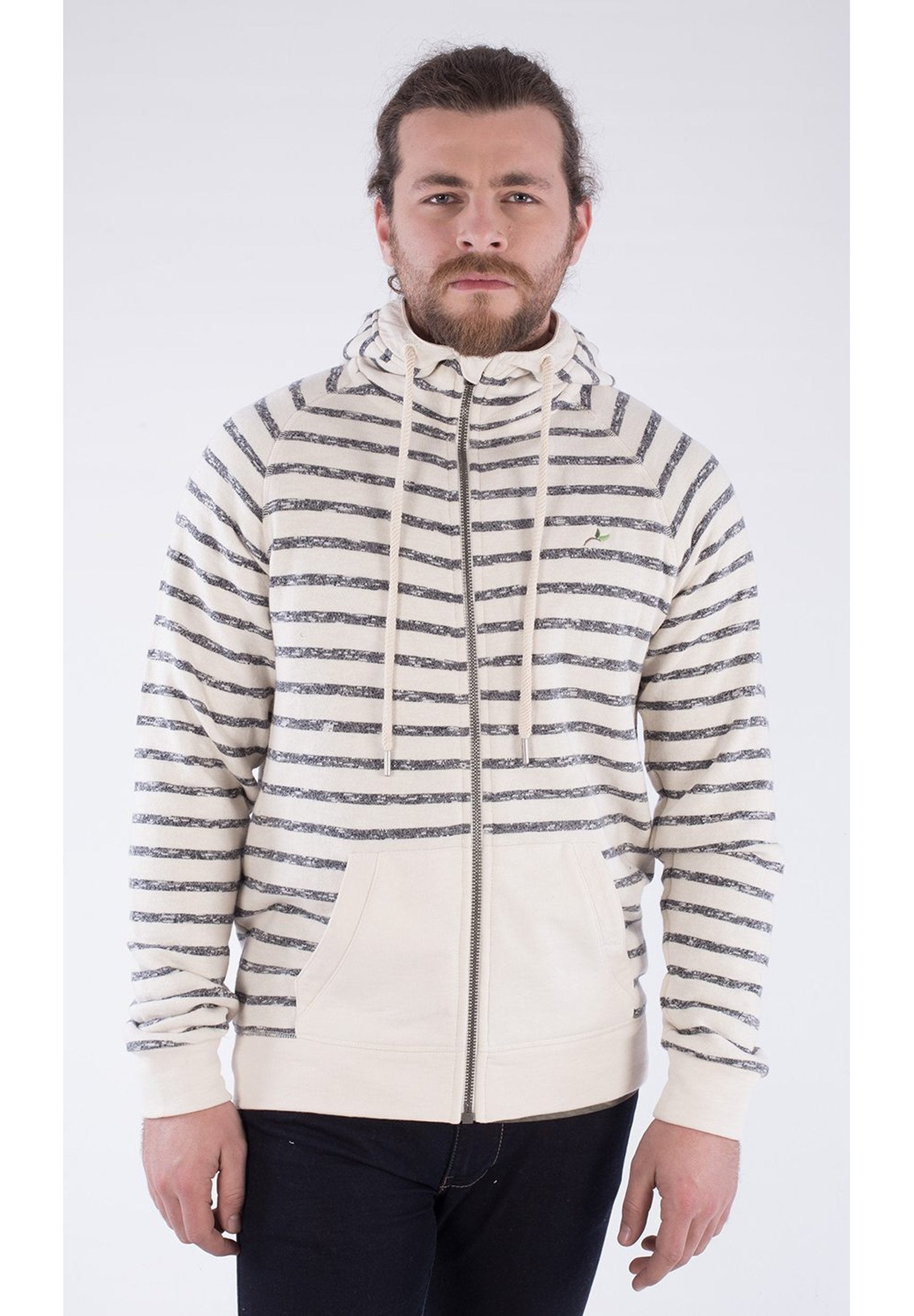 Zipper Hoodie aus Bio-Baumwolle