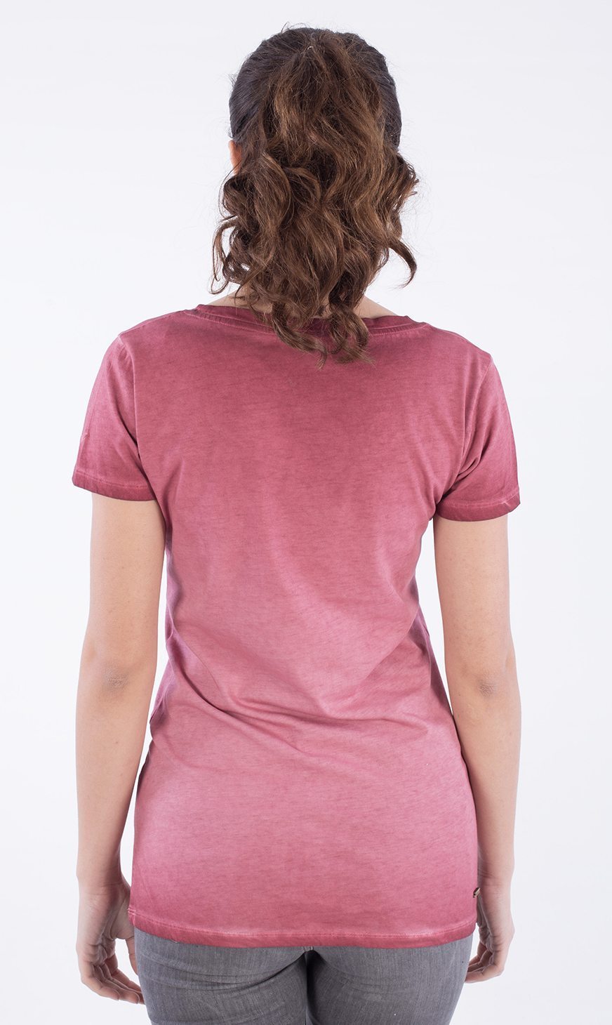 Garment Dyed T-Shirt aus Bio-Baumwolle