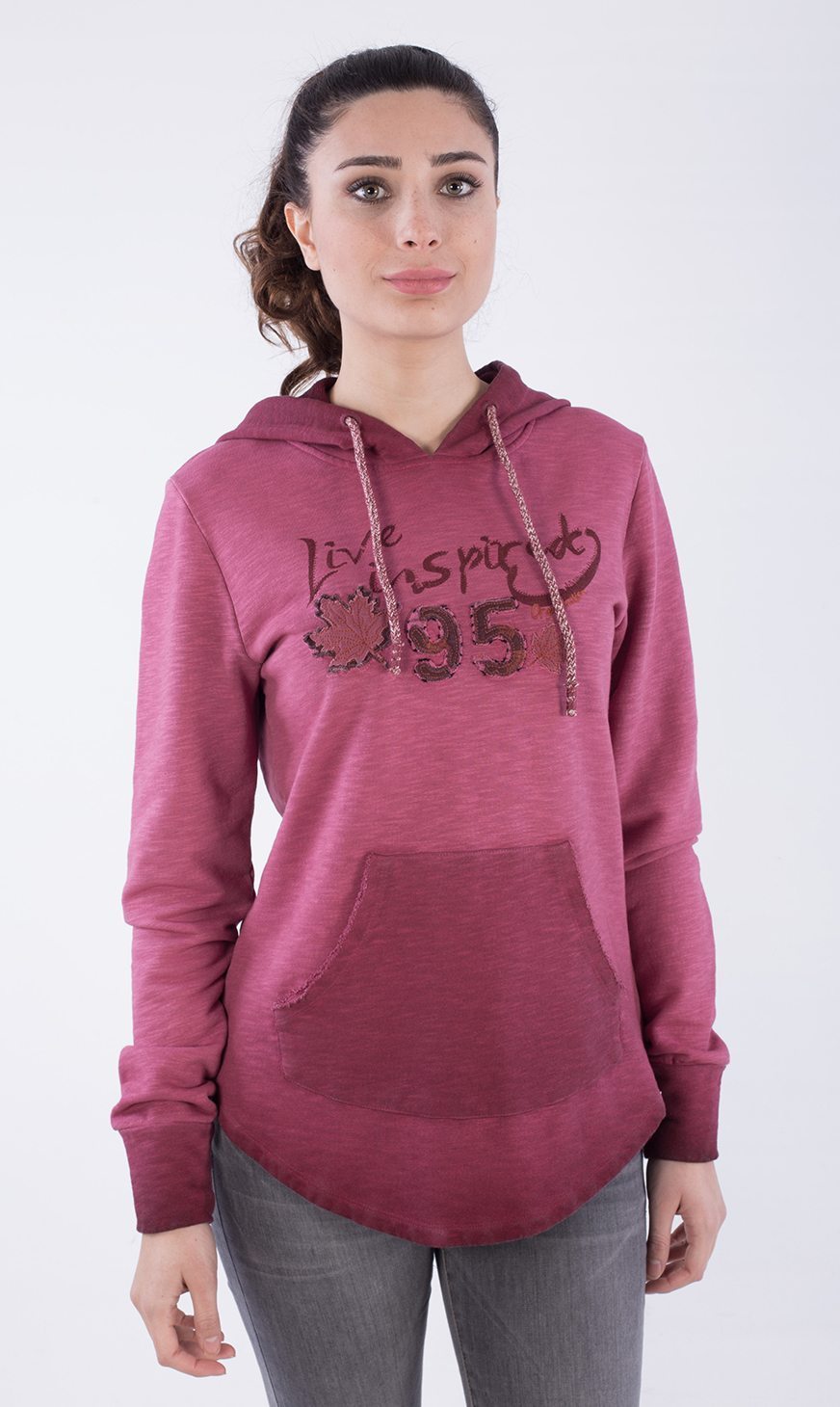 Garment Dyed Hoodie aus Bio-Baumwolle