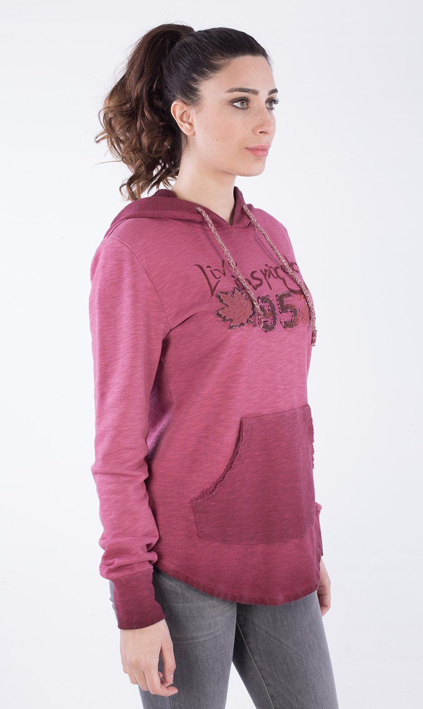 Garment Dyed Hoodie aus Bio-Baumwolle