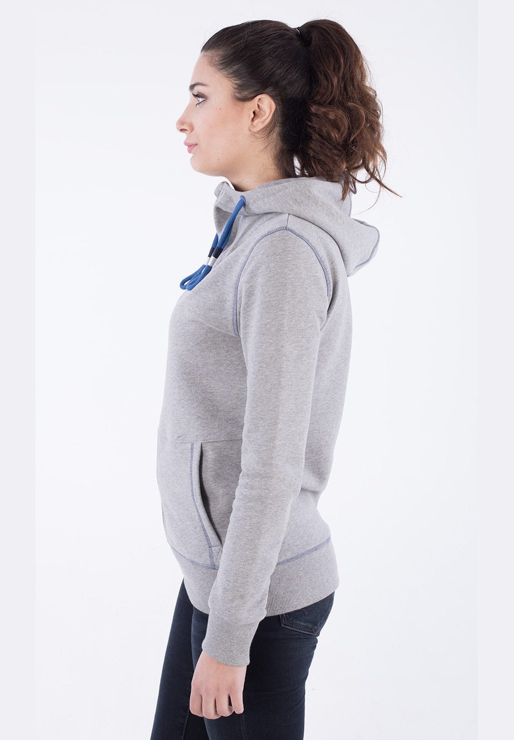 Zipper Hoodie aus Bio-Baumwolle