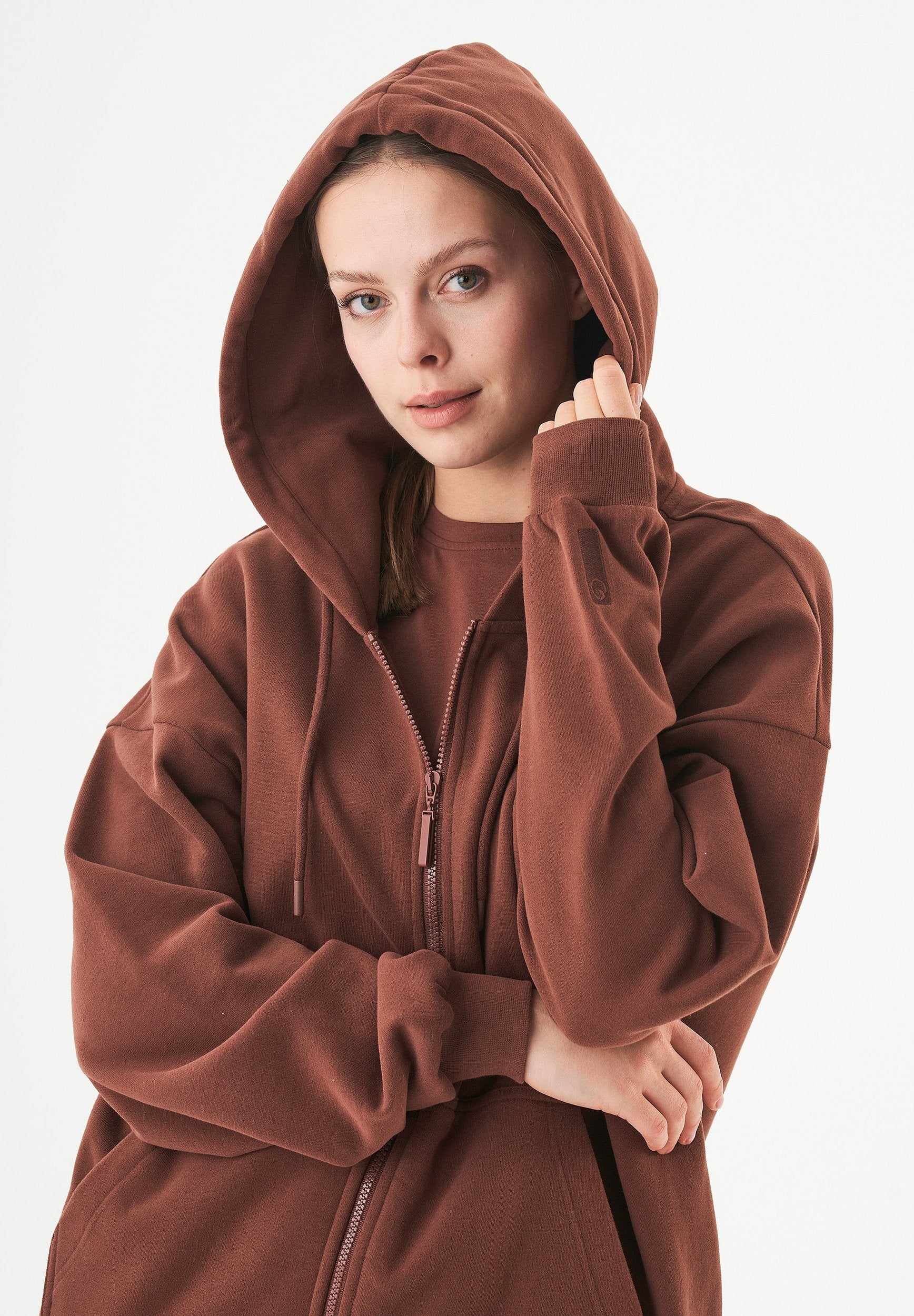 JALE Soft Touch Sweatjacke aus Bio-Baumwolle
